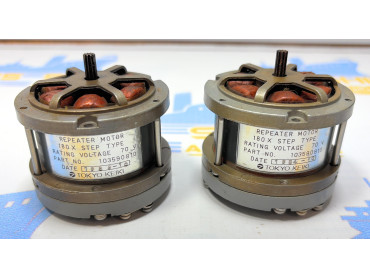 TOKYO KEIKI 180X STEP TYPE REPEATER MOTOR 70 V PART NO :  103590810  2 PCS 