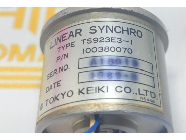 TOKYO KEIKI CO. LTD LINEAR SYNCHRO MOTOR TYPE : TS923E3-1  P/N 100380070 SER NO : A16019