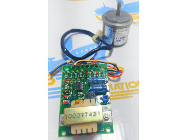 Tokyo Keiki Co. Ltd. TS923E3-1  Linear Synchro Motor  with pcb card Part No. I00380070