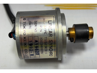 Tokyo Keiki Co. Ltd. TS923E3-1 Linear Synchro Motor with pcb card Part No. I00380070 SER NO : A19622