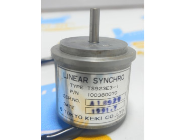Tokyo Keiki Co. Ltd. TS923E3-1 Linear Synchro Motor Part No. I00380070