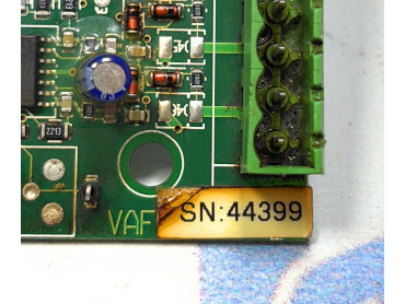 VAF INSTRUMENTS B.V. PCB CARD SN - 44399