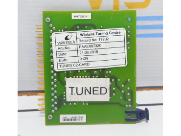 WARTSILA TUNED  C2 CARD Art No . PAAE067320