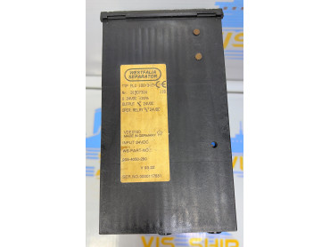 WESTFALIA SEPARATOR  PROGRAMMABLE CONTROLLER TYPE: PLC 100/3 C PART NO : 0005-4050-280