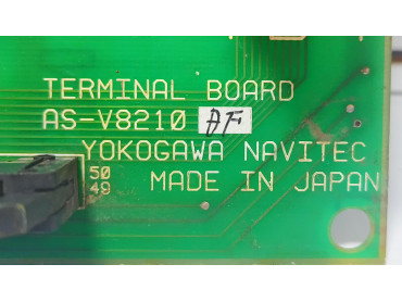 YOKOGAWA NAVITECH AS-V8210 BF TERMINAL BOARD JAPAN SER NO : 94202694R3