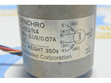 YOKOGAWA NAVITECH SYNCHRO MOTOR PY76 - N3/N4 100 V 50/60 Hz NO : A 5061