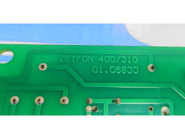 ZETFON 400/310 ZOELLNER * KIEL 22.10.87/GE PCB CARD 