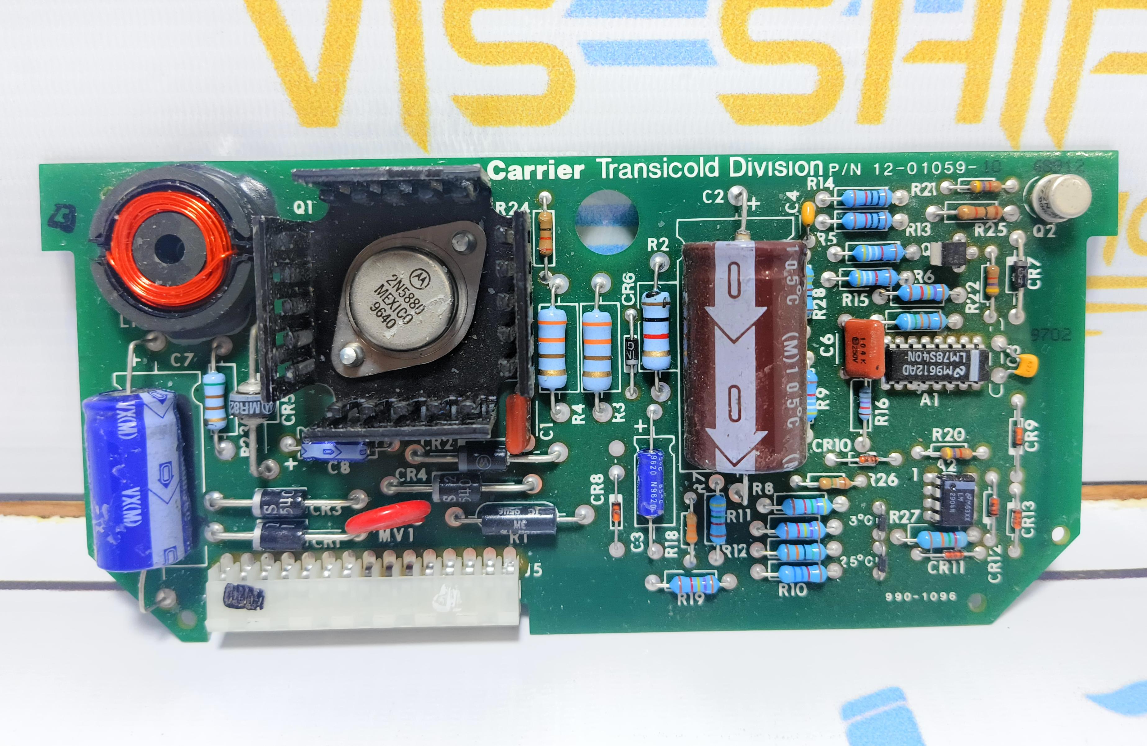 Carrier Transicold Division 12-01059-10RP Power Supply PCB Board