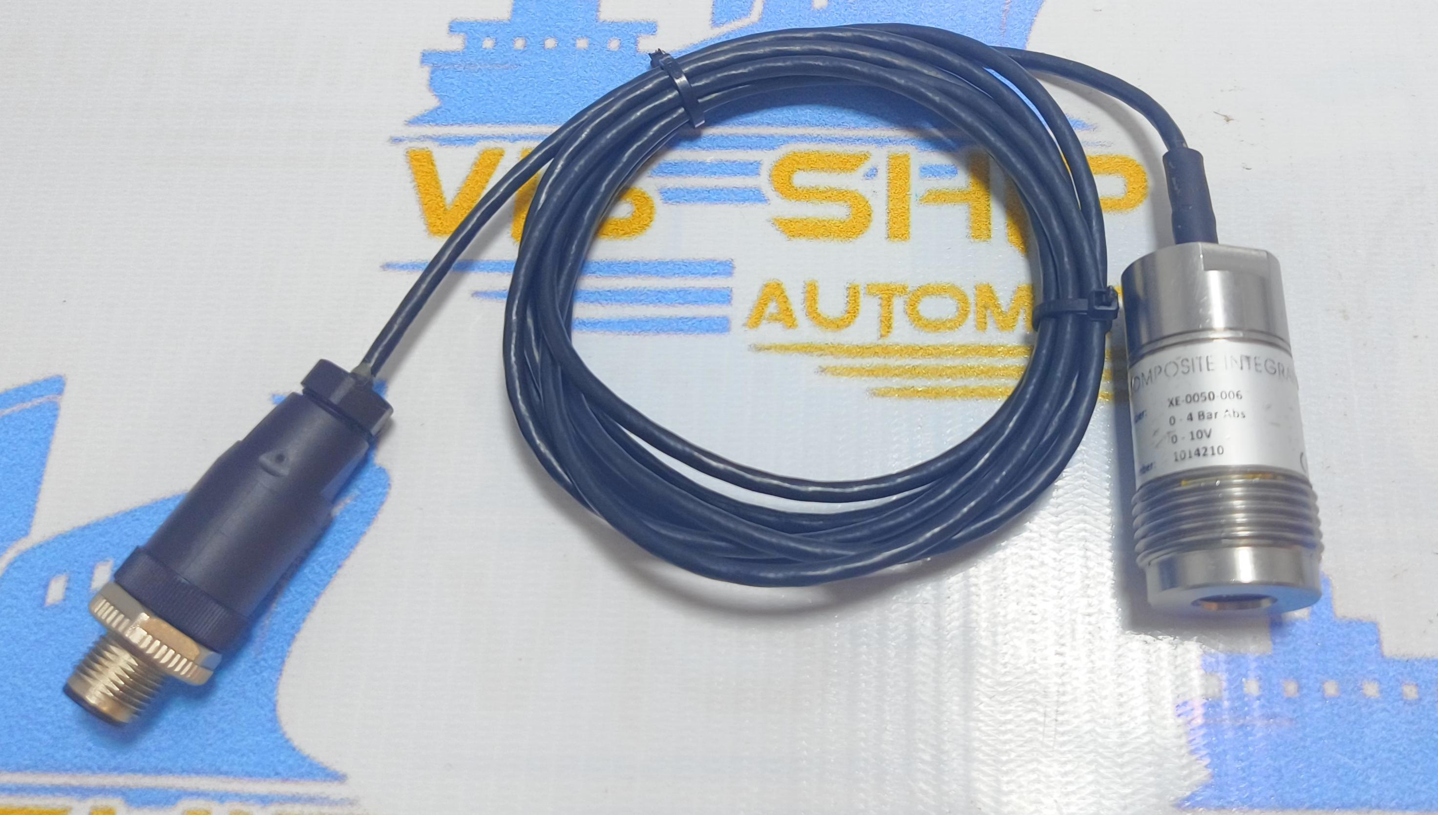 COMPOSITE INTEGRATION  SENSOR PART NUMBER XE - 0050 - 006 RANGE : 0 - 4 BAR ABS 0-10V Sr.No. 1014210