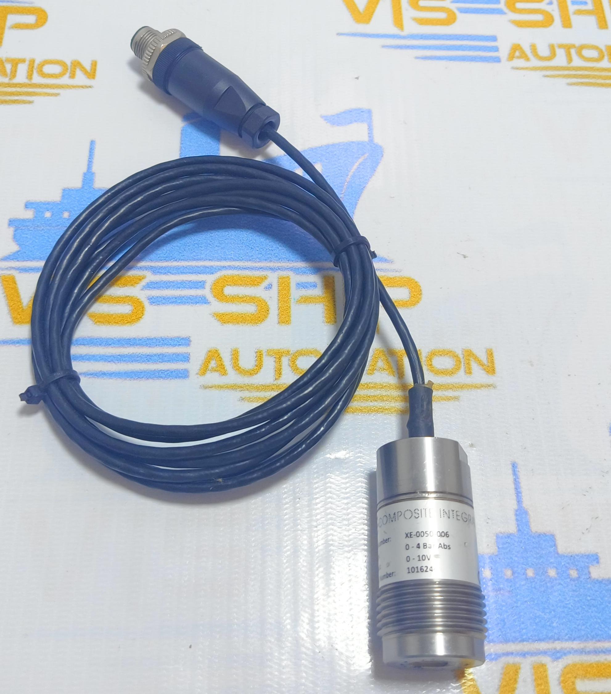 COMPOSITE INTEGRATION  SENSOR PART NUMBER XE - 0050 - 006 RANGE : 0 - 4 BAR ABS 0-10V Sr.No. 1016246