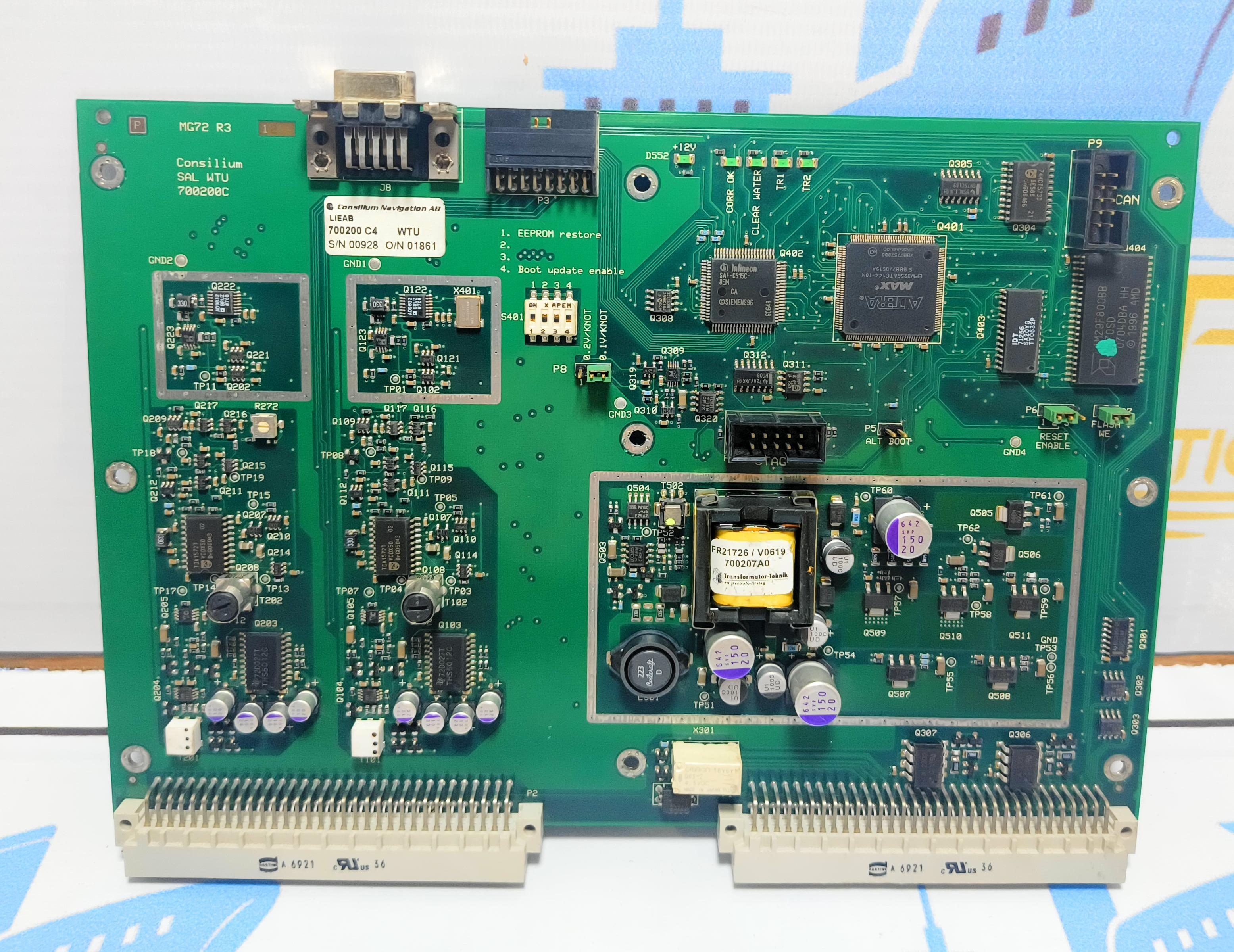 CONSILIUM NAVIGATION SAL WTU 700200C PCB BOARD 