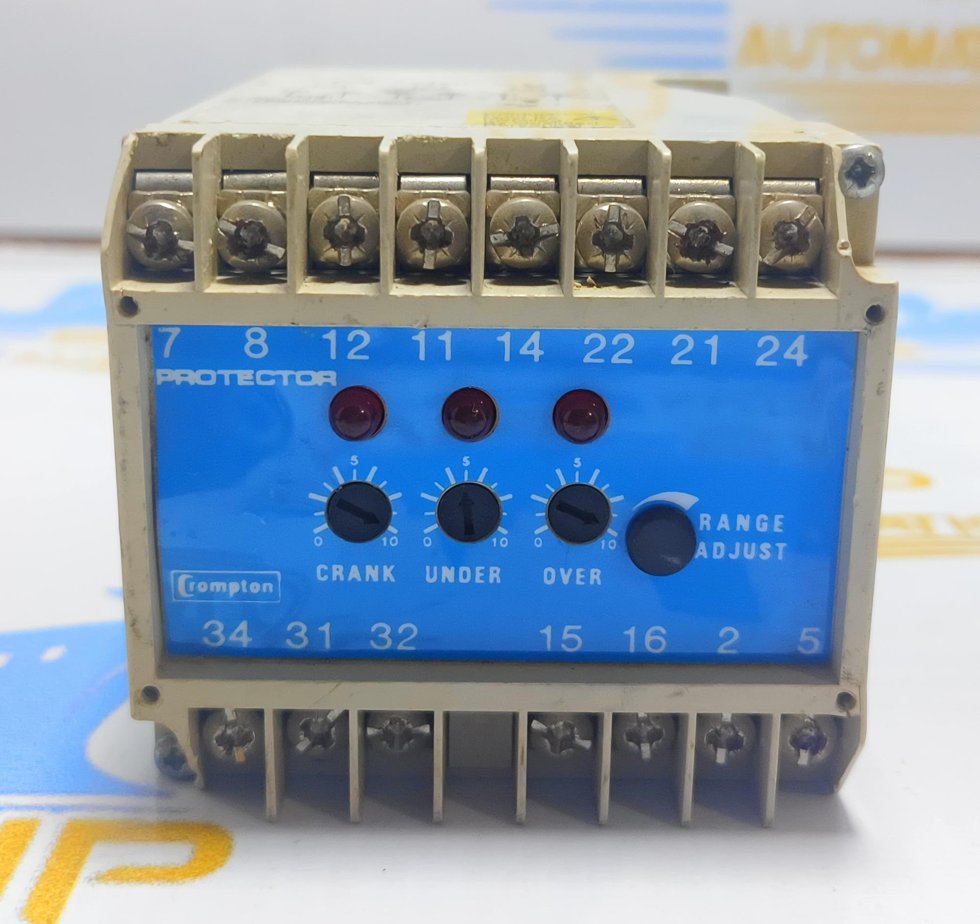 Crompton Protector 253-PH3U Frequency Relay