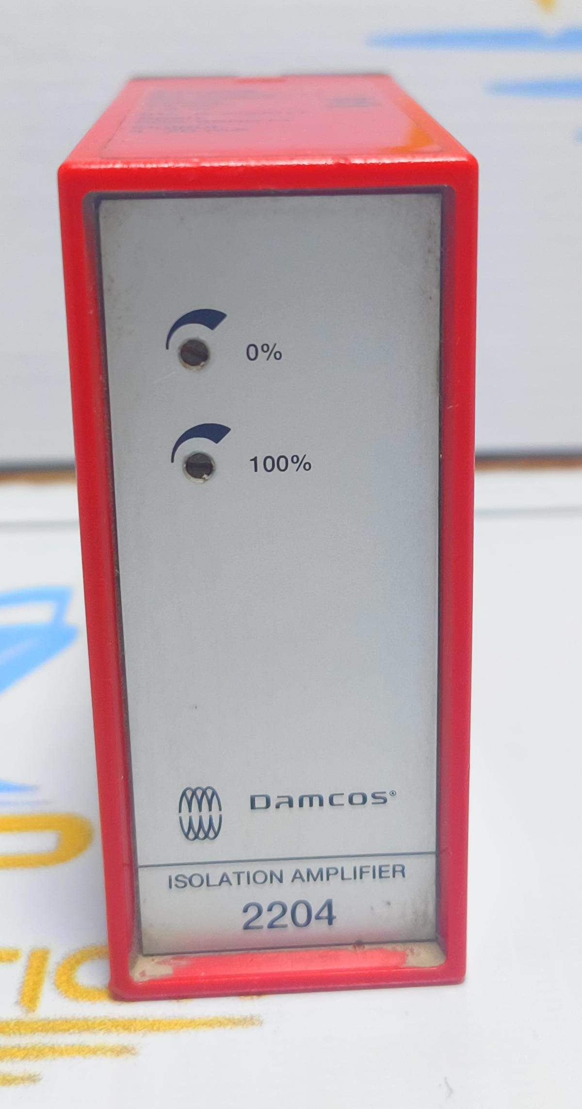 DAMCOS 2204 ISOLATION AMPLIFIER SN:070005177