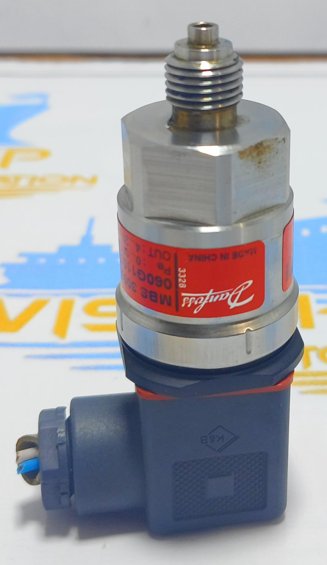 DANFOSS MBS 3000 Pressure Transmitter 060g1103 0-16 Bar 4-20ma NO: 57017067