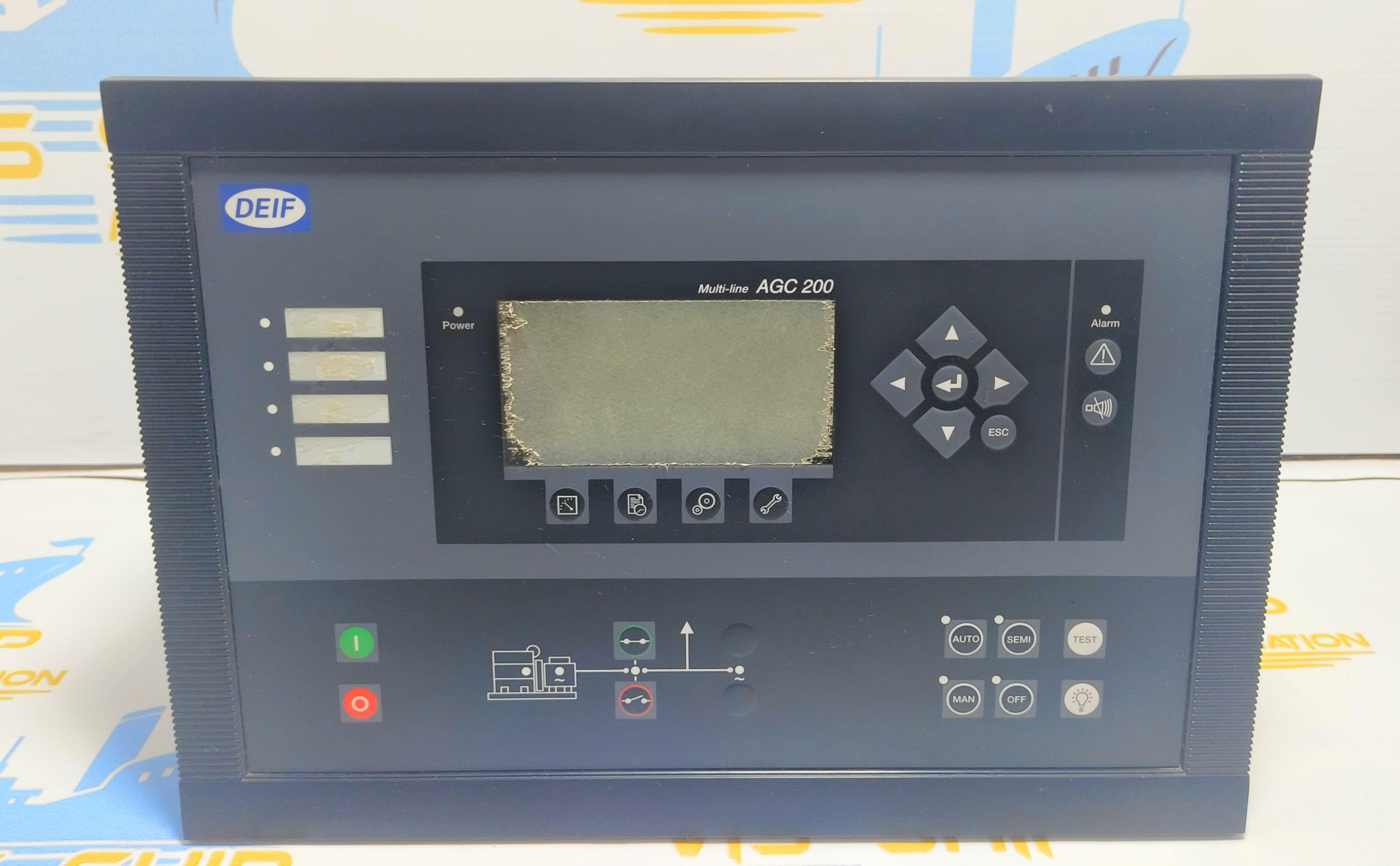 DEIF MULTI-LINE AGC 222 ADVANCED GENSET CONTROLLER