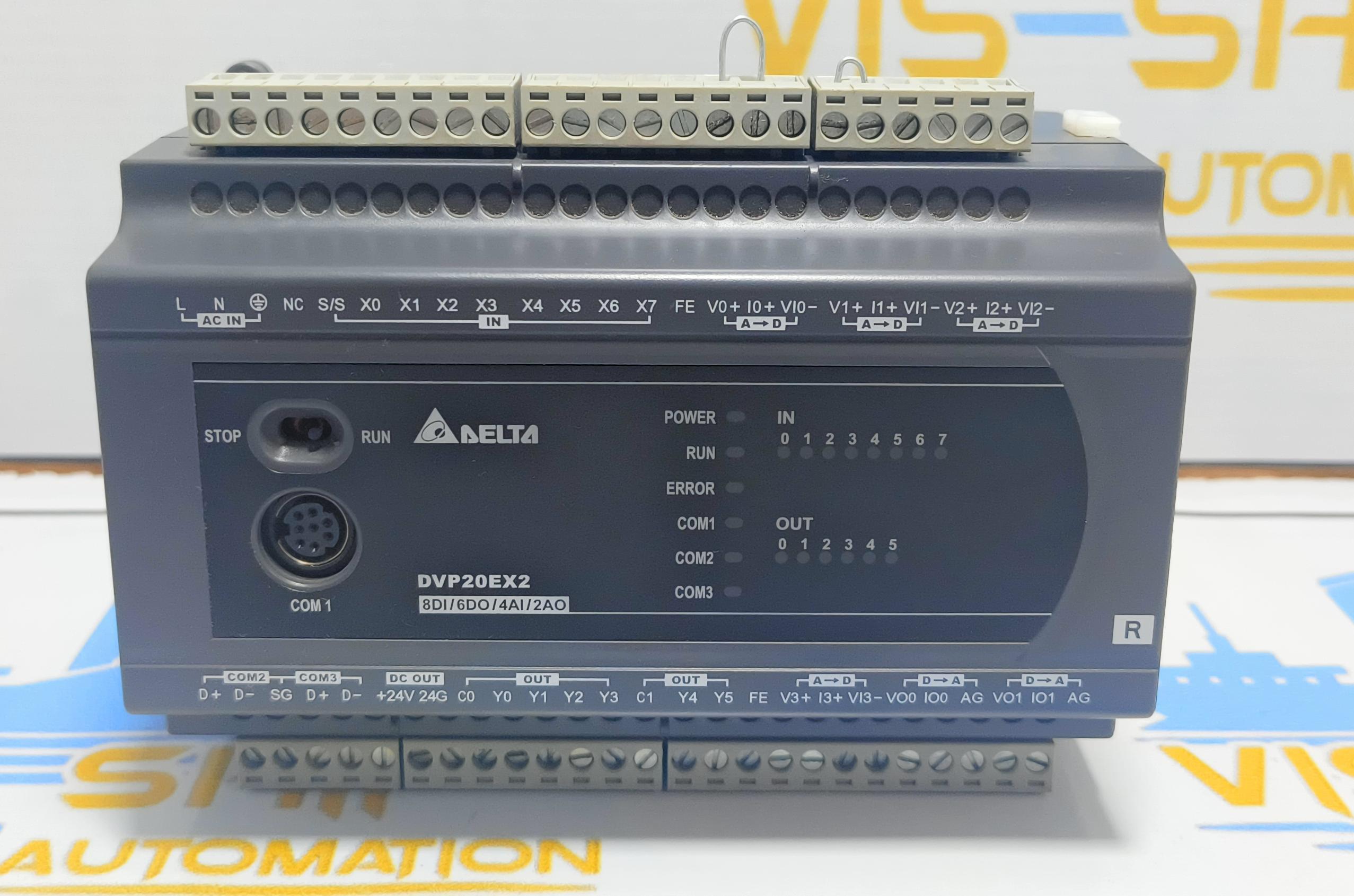 DELTA PLC MODEL: DVP20EX200R