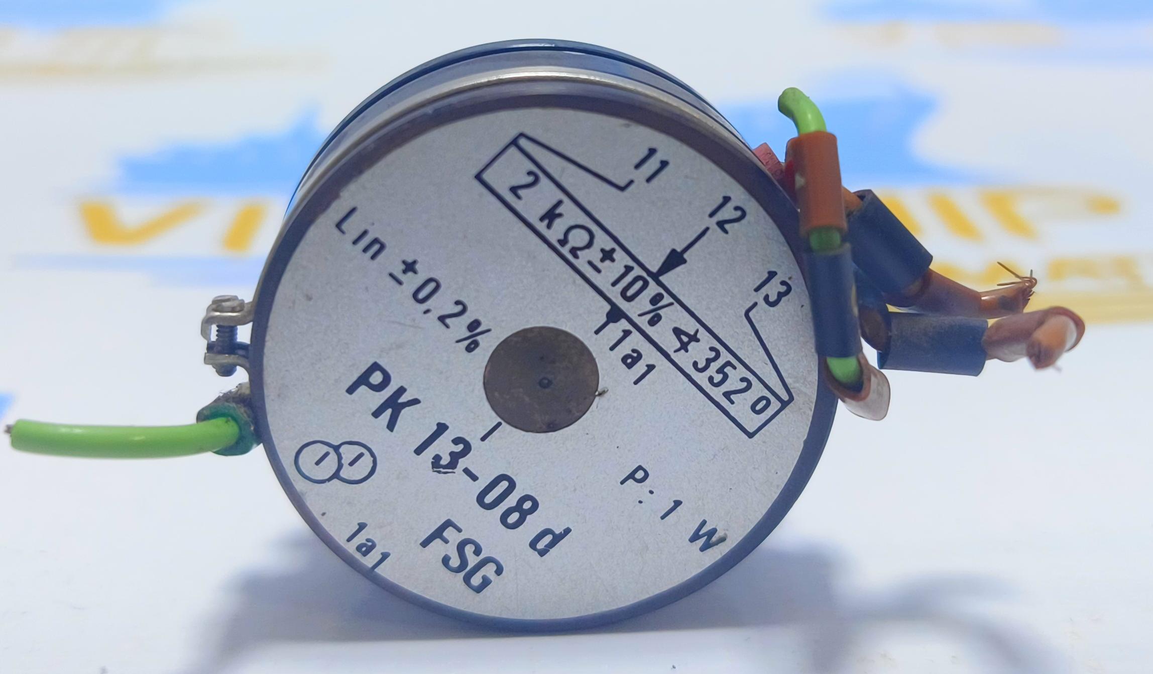 FSG PK 13-08 d POTENTIOMETER MADE IN GERMANY NO 85 05 1962