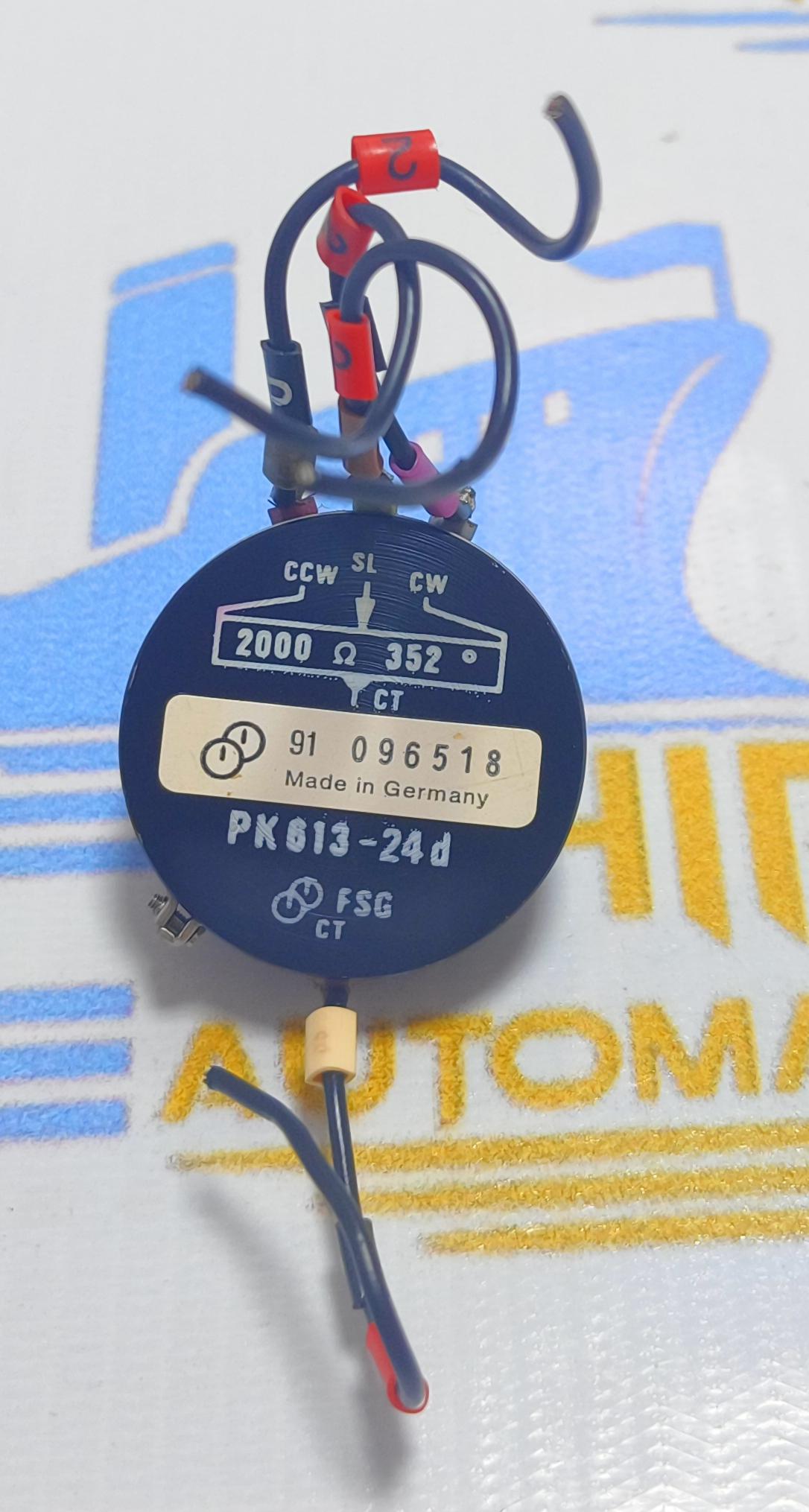FSG PK - 613 - 24 D   POTENTIOMETER  NO : 91 096518 