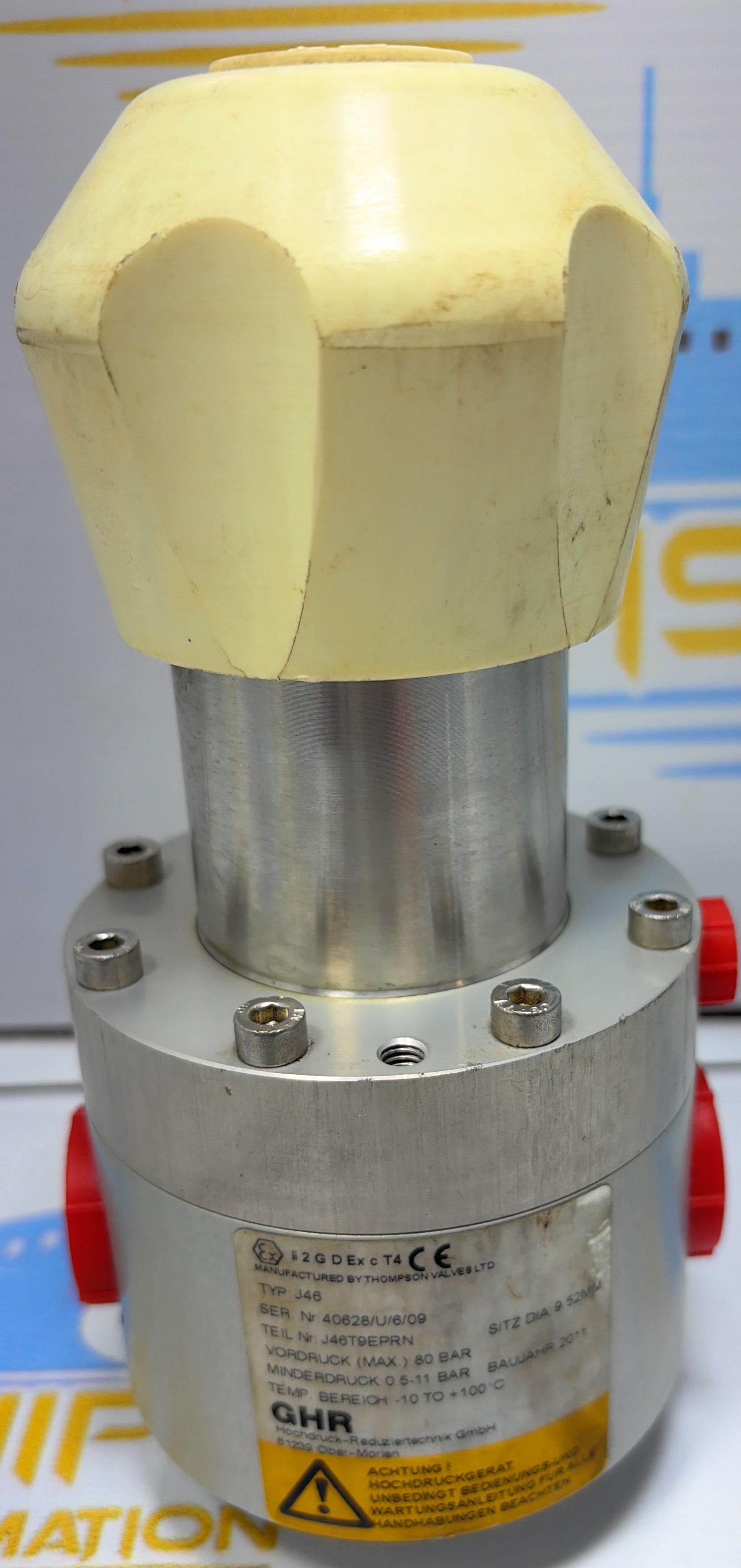 GHR PRESSURE REDUCER J46 ( MAX 80 BAR ) J46T9EPRN