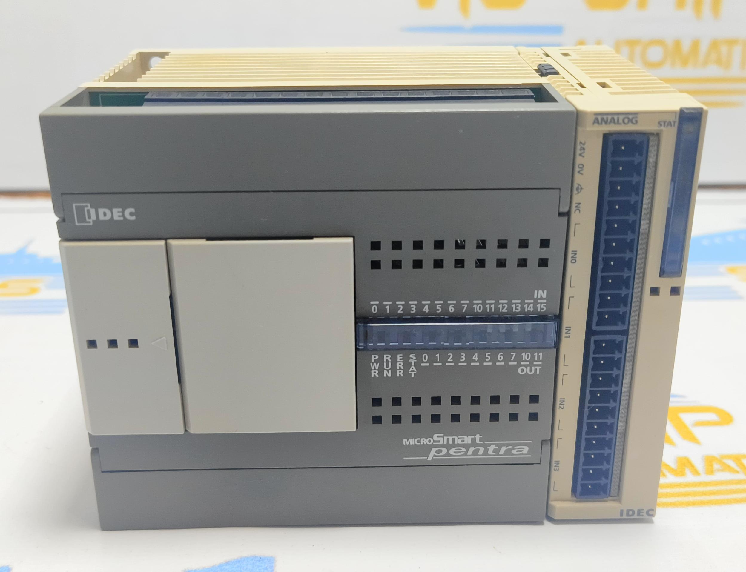 IDEC CORPORATION PLC MODULE TYPE :  FC5A-C24R2C S/N : 95302R - 00072 POWER 24VDC 5.6W 
