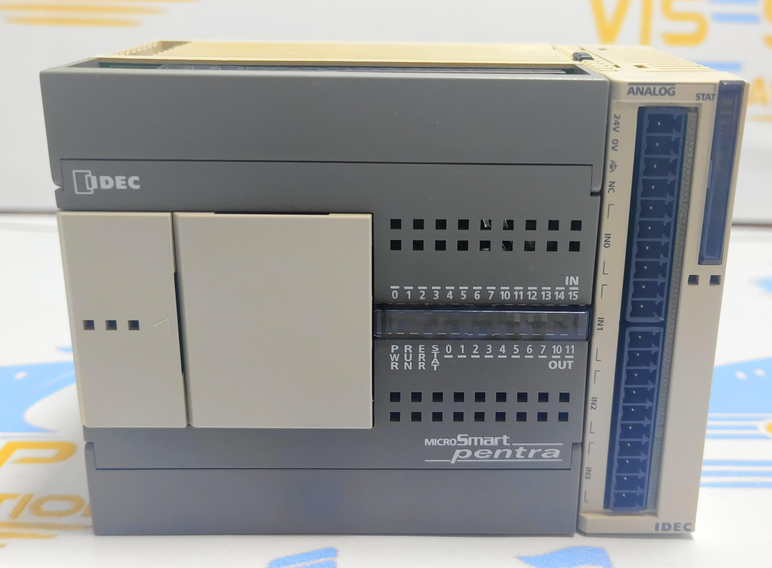 IDEC CORPORATION PLC MODULE TYPE :  FC5A-C24R2C S/N : 95901R - 00003 POWER 24VDC 5.6W 