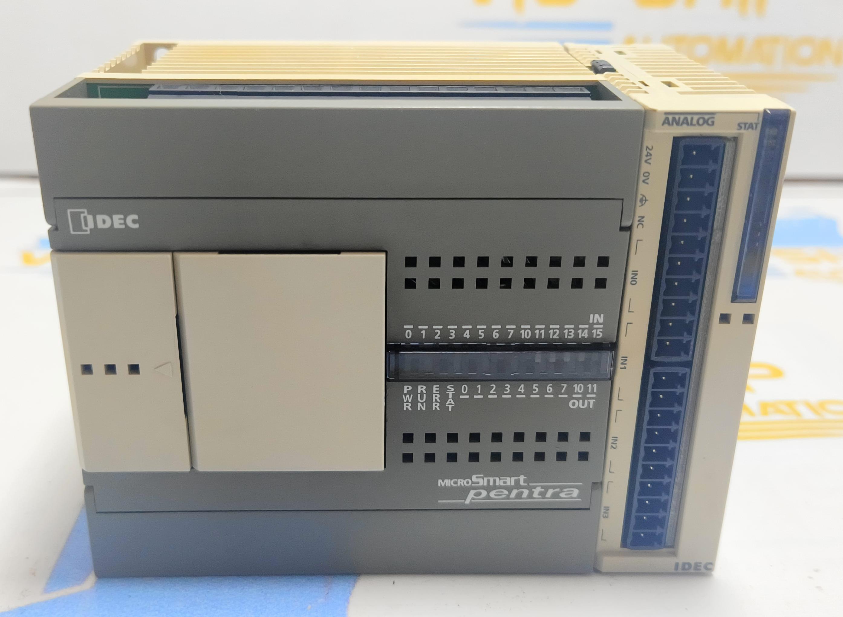 IDEC CORPORATION PLC MODULE TYPE :  FC5A-C24R2C S/N : 95901R - 00075 POWER 24VDC 5.6W 