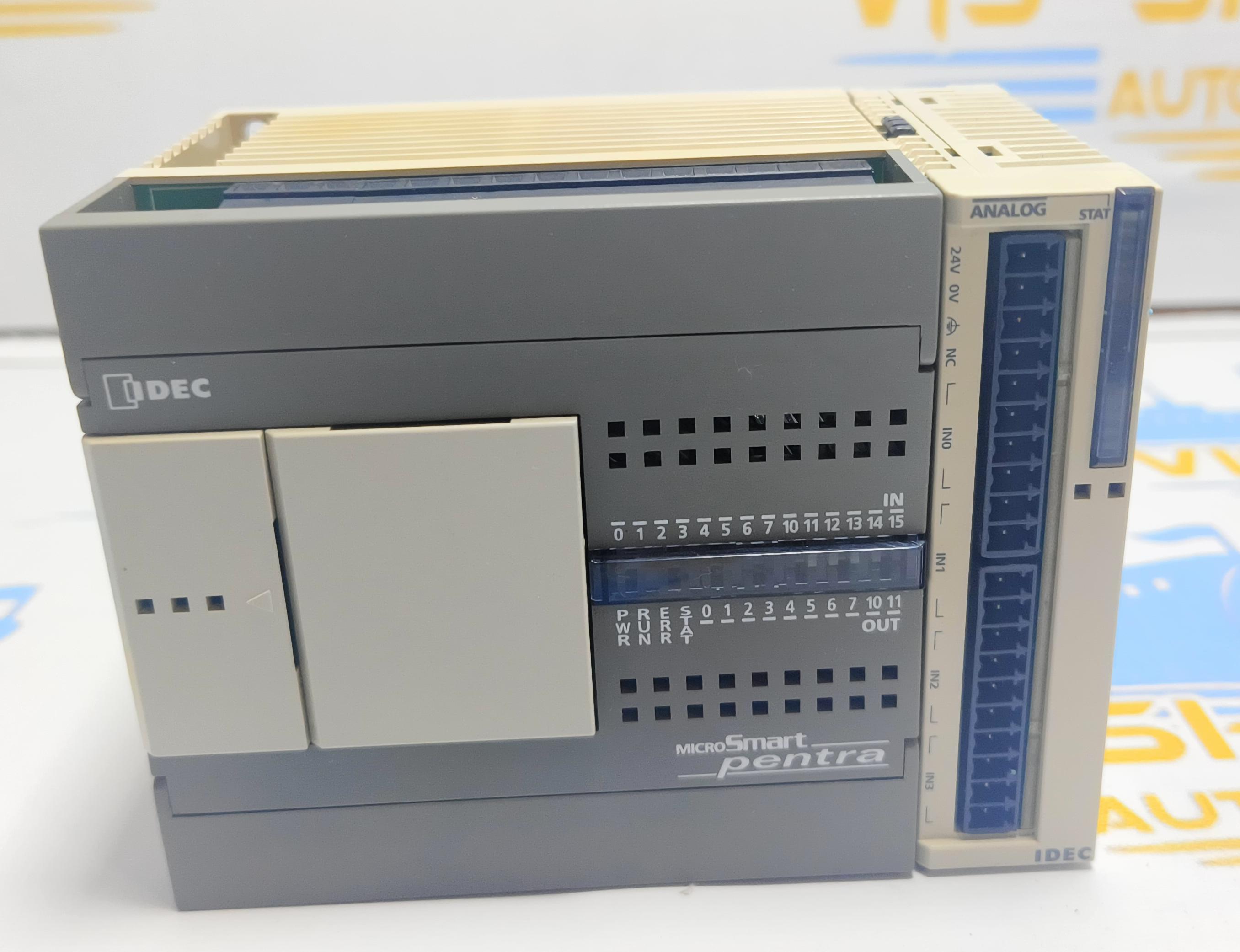 IDEC CORPORATION PLC MODULE TYPE :  FC5A-C24R2C S/N : 95901R - 00080 POWER 24VDC 5.6W 