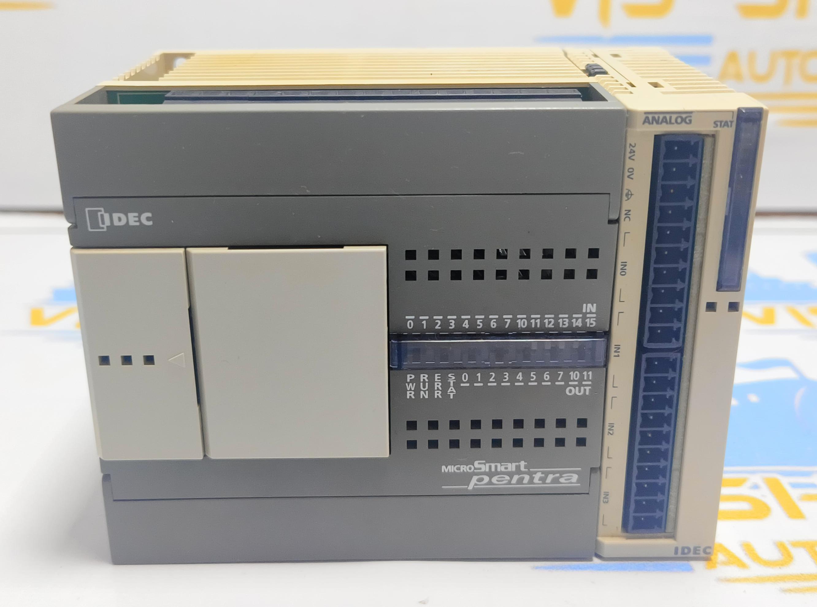 IDEC CORPORATION PLC MODULE TYPE :  FC5A-C24R2C S/N : 95Z01R - 00032 POWER 24VDC 5.6W 