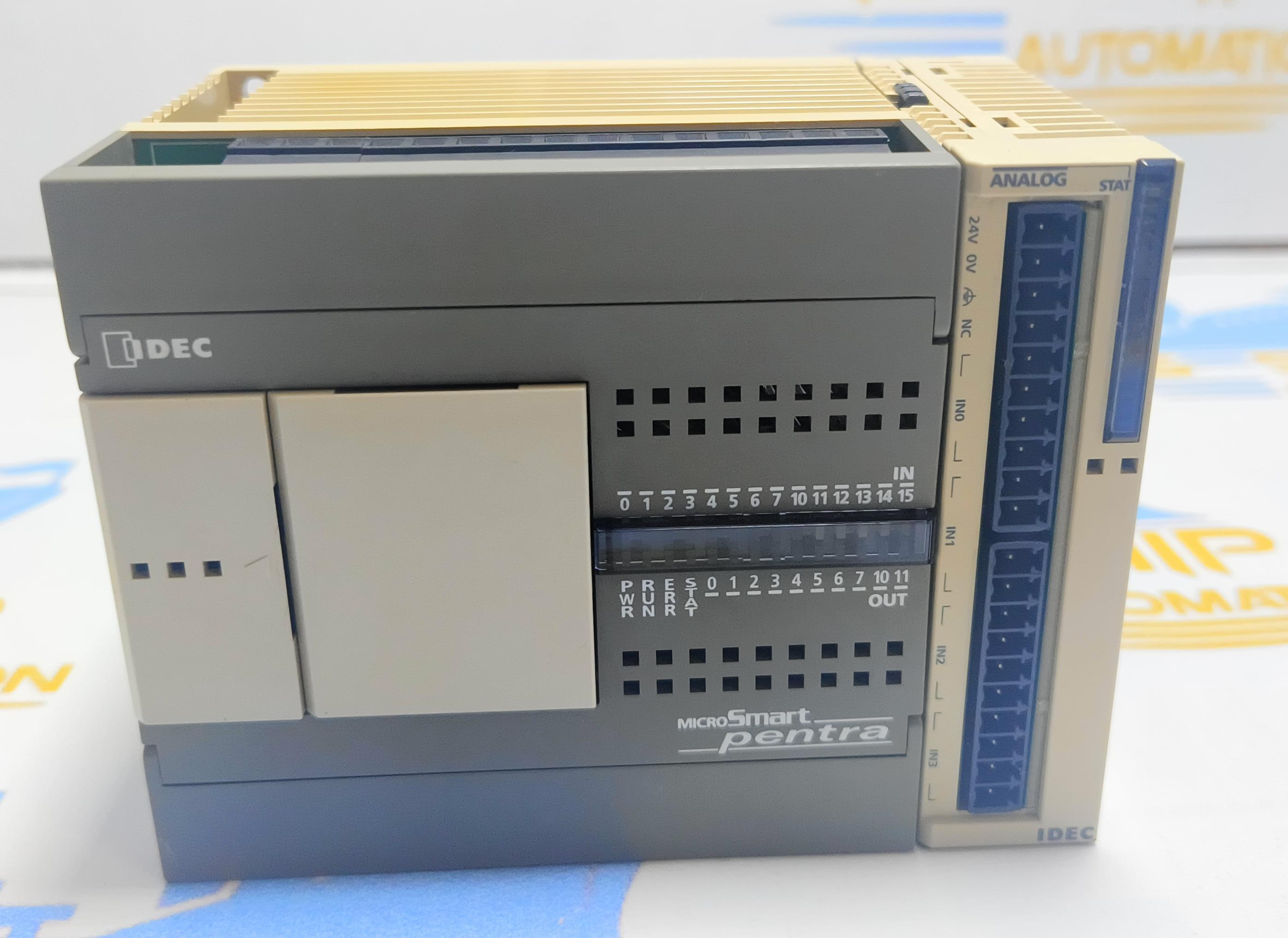 IDEC CORPORATION PLC MODULE TYPE :  FC5A-C24R2C S/N : 95Z01R - 00040 POWER 24VDC 5.6W 
