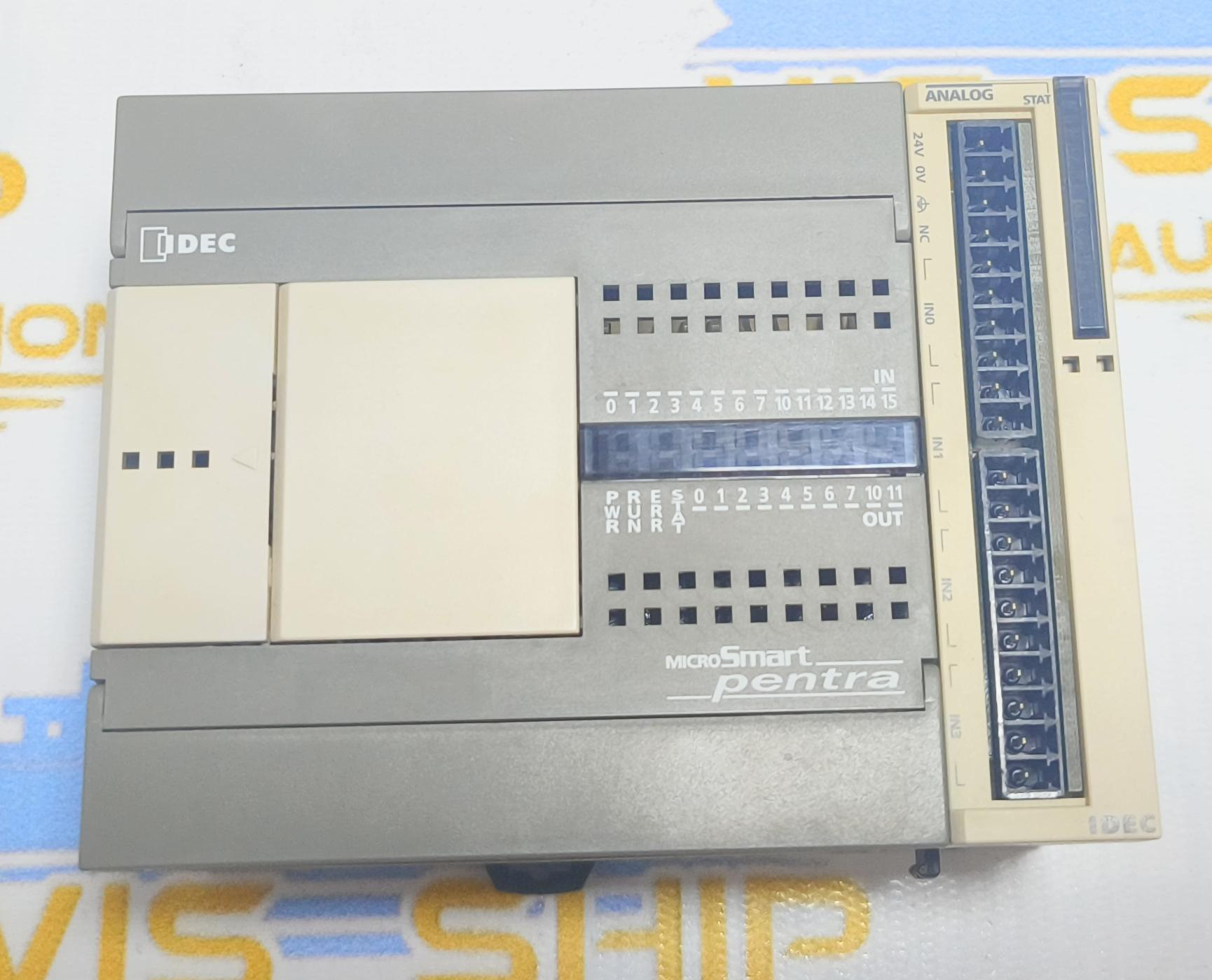 IDEC CORPORATION PLC MODULE TYPE :  FC5A-C24R2C S/N : 96104R - 00007 POWER 24VDC 5.6W 
