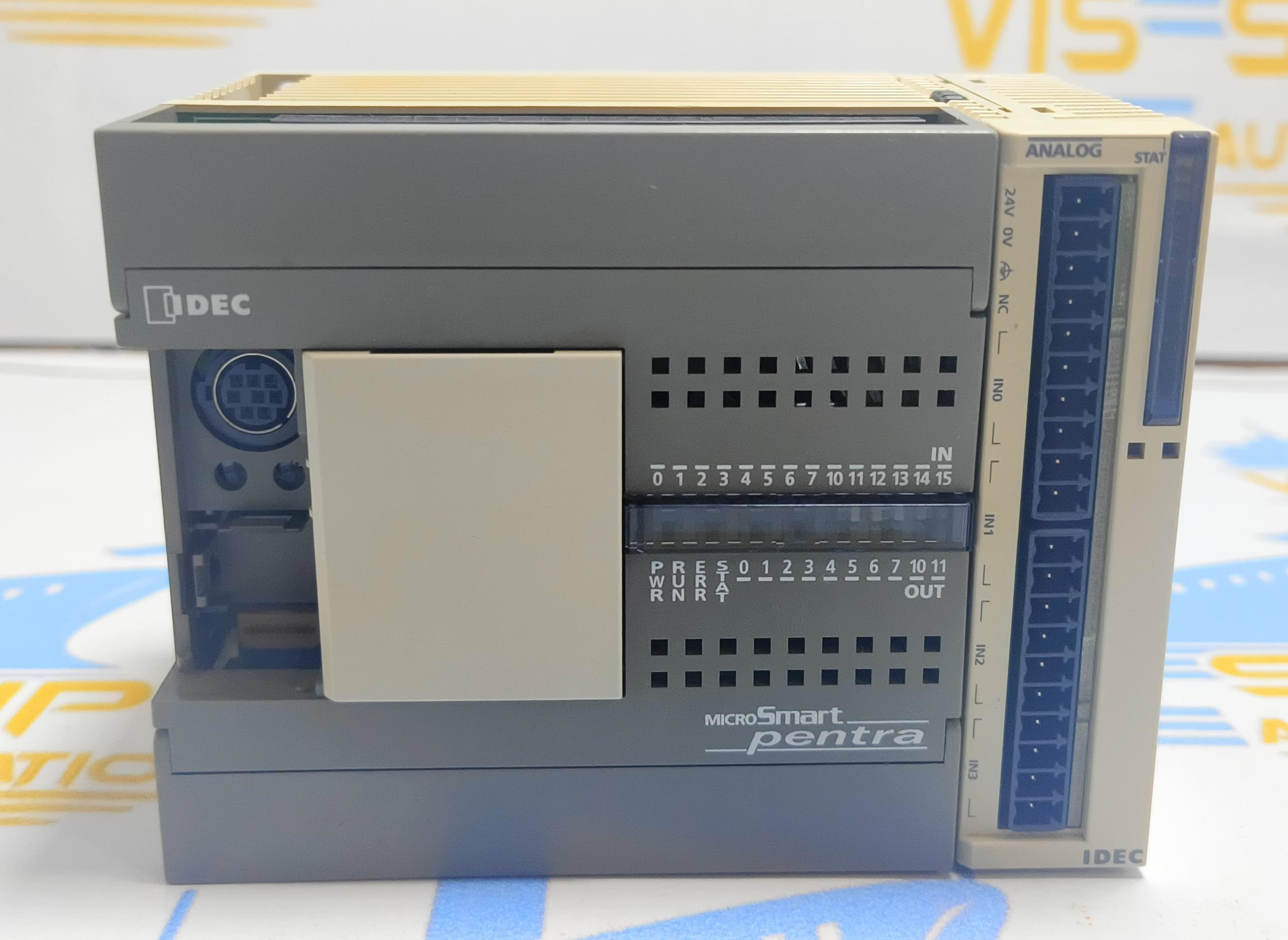 IDEC CORPORATION PLC MODULE TYPE :  FC5A-C24R2C S/N : 96104R - 00024 POWER 24VDC 5.6W 