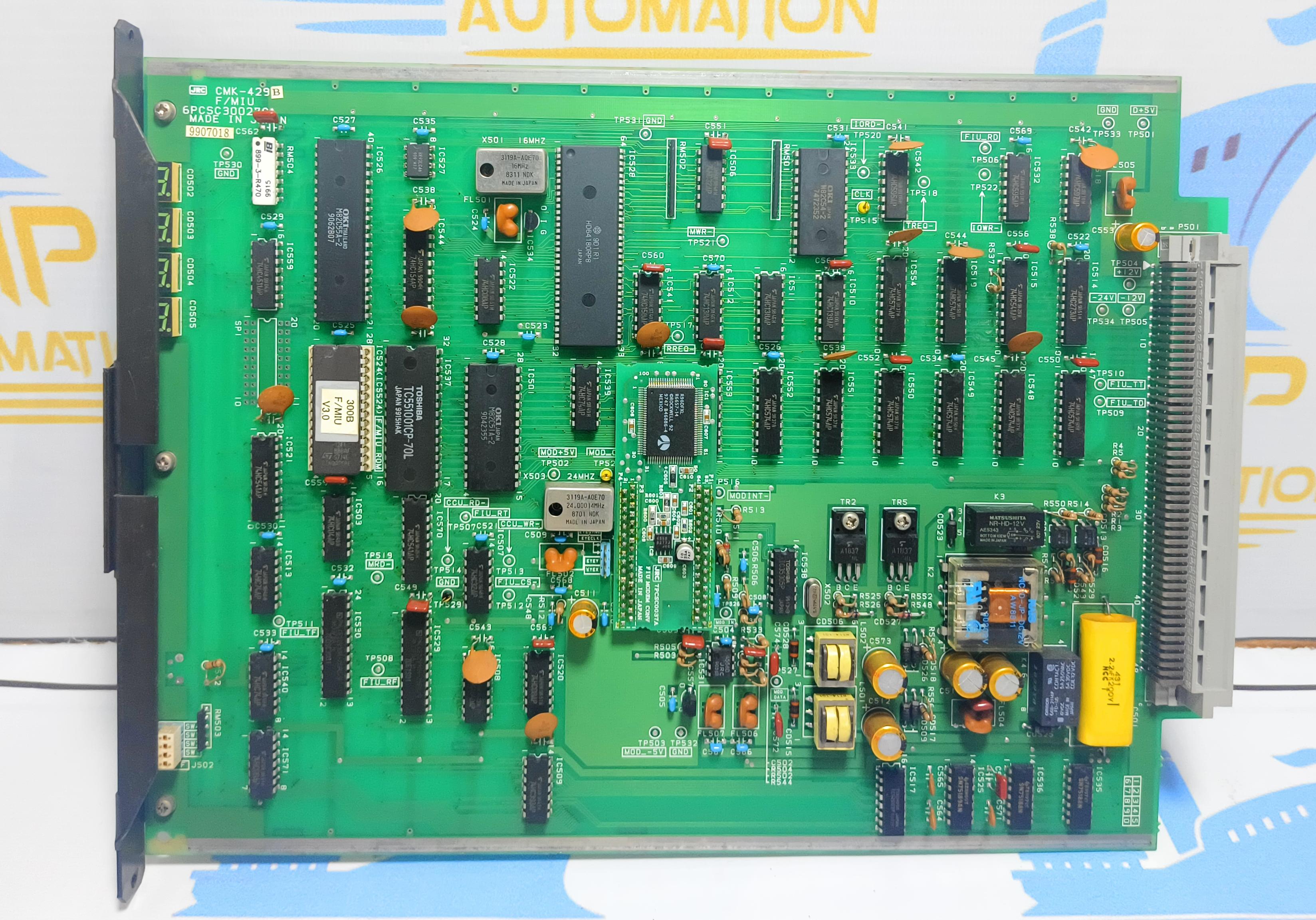 JRC CMK-429B F/MIU PCB 6PCSC300027C Circuit Board
