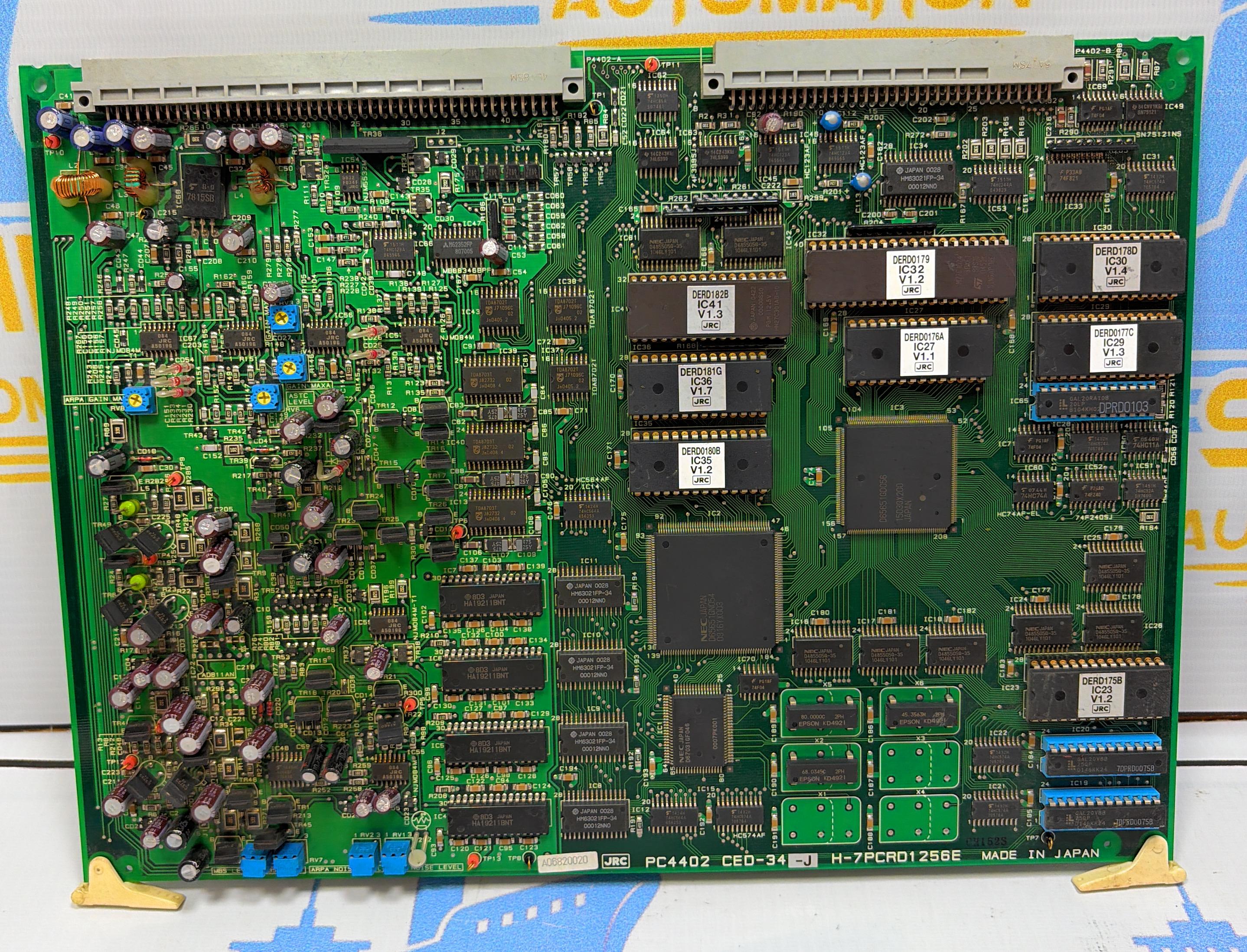 JRC PC4402CED-34-J PCB Board H-7PCRD1256E MADE IN JAPAN