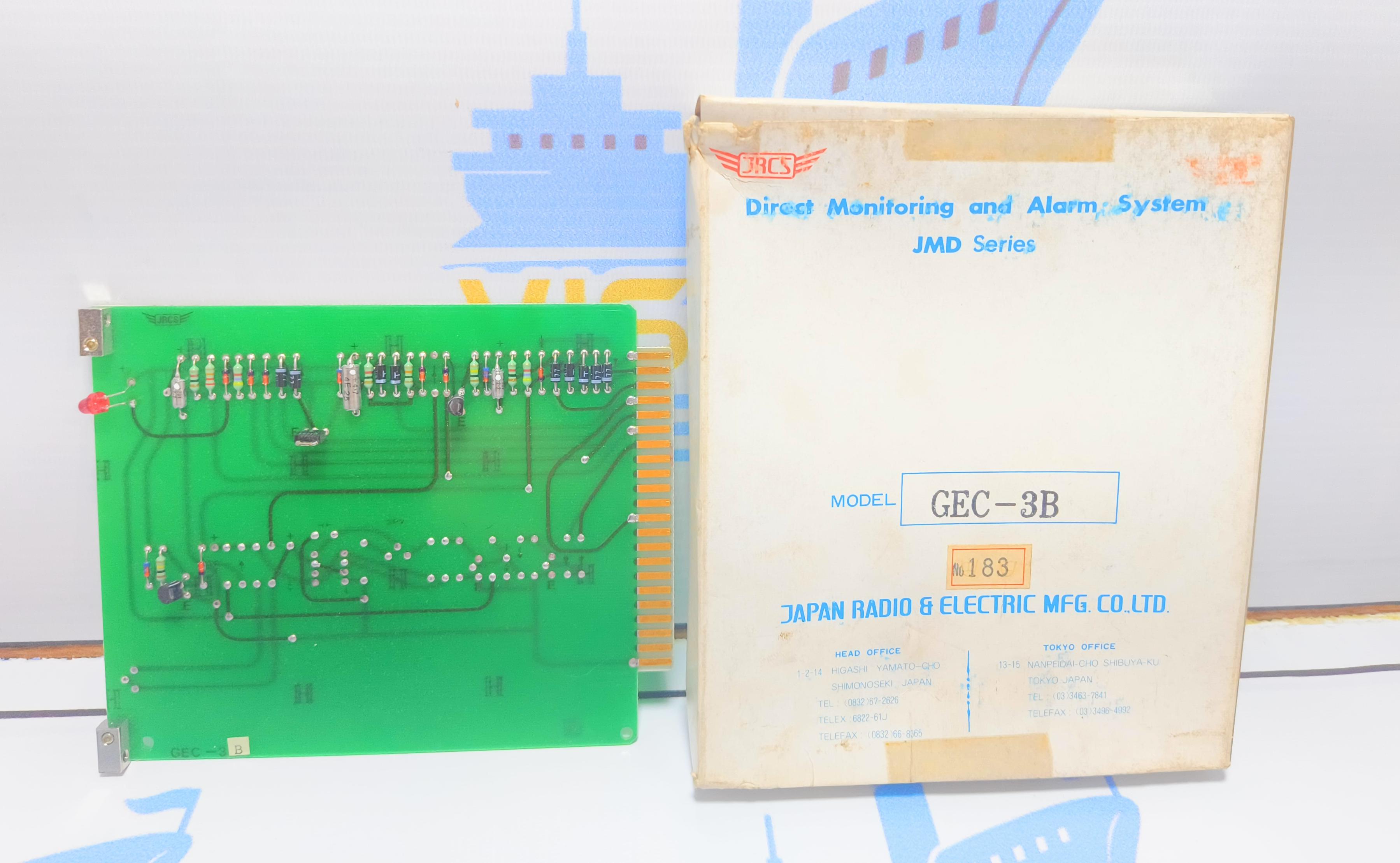 JRCS GEC-3B direct monitoring and alarm system