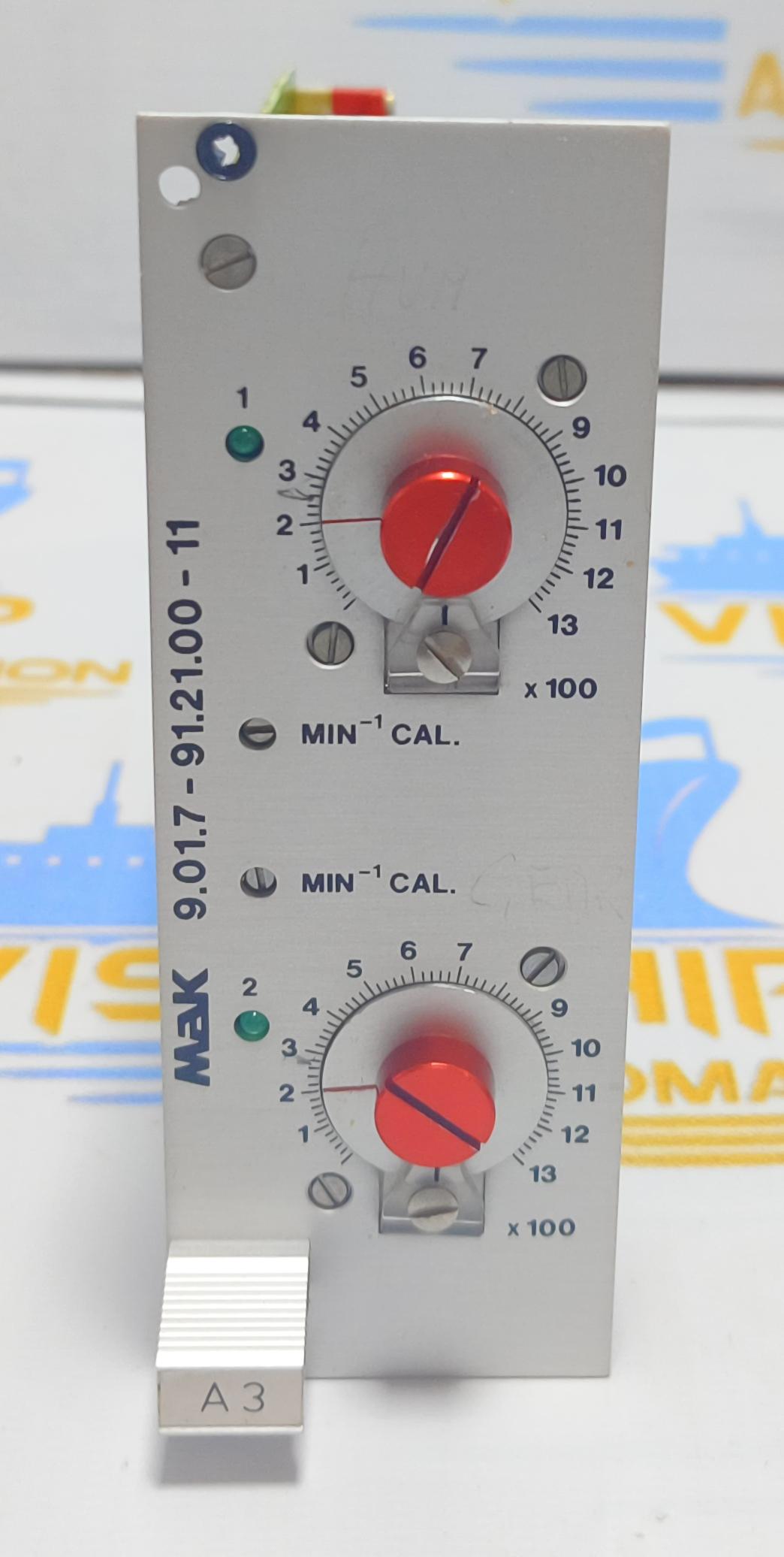 MAK 9.01.7-91.21.00-11 MOTOR CONTROL PLUG IN CARD GGS 30690
