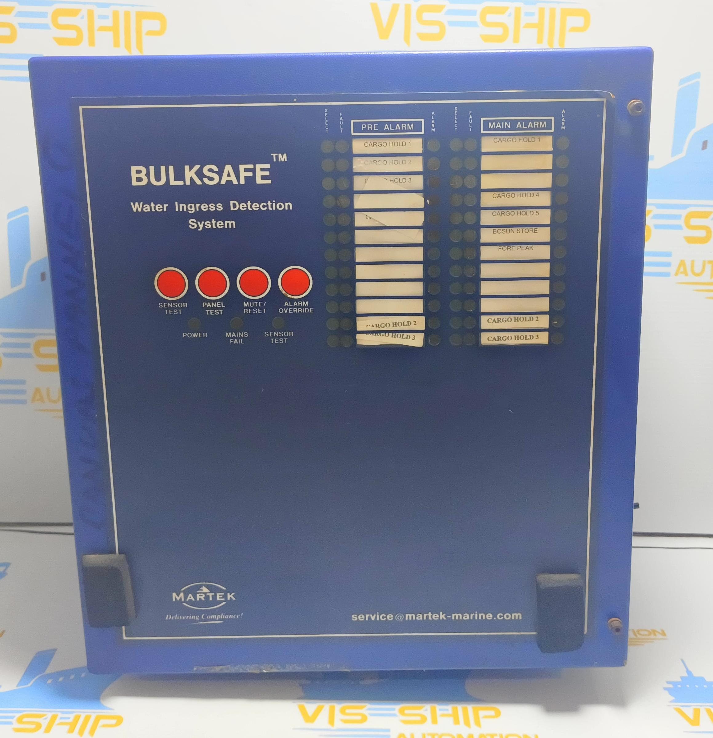 MARTEK MARINE BULKSAFE™ Water Ingress Detection System 168M1C ISS G - ENGLAND