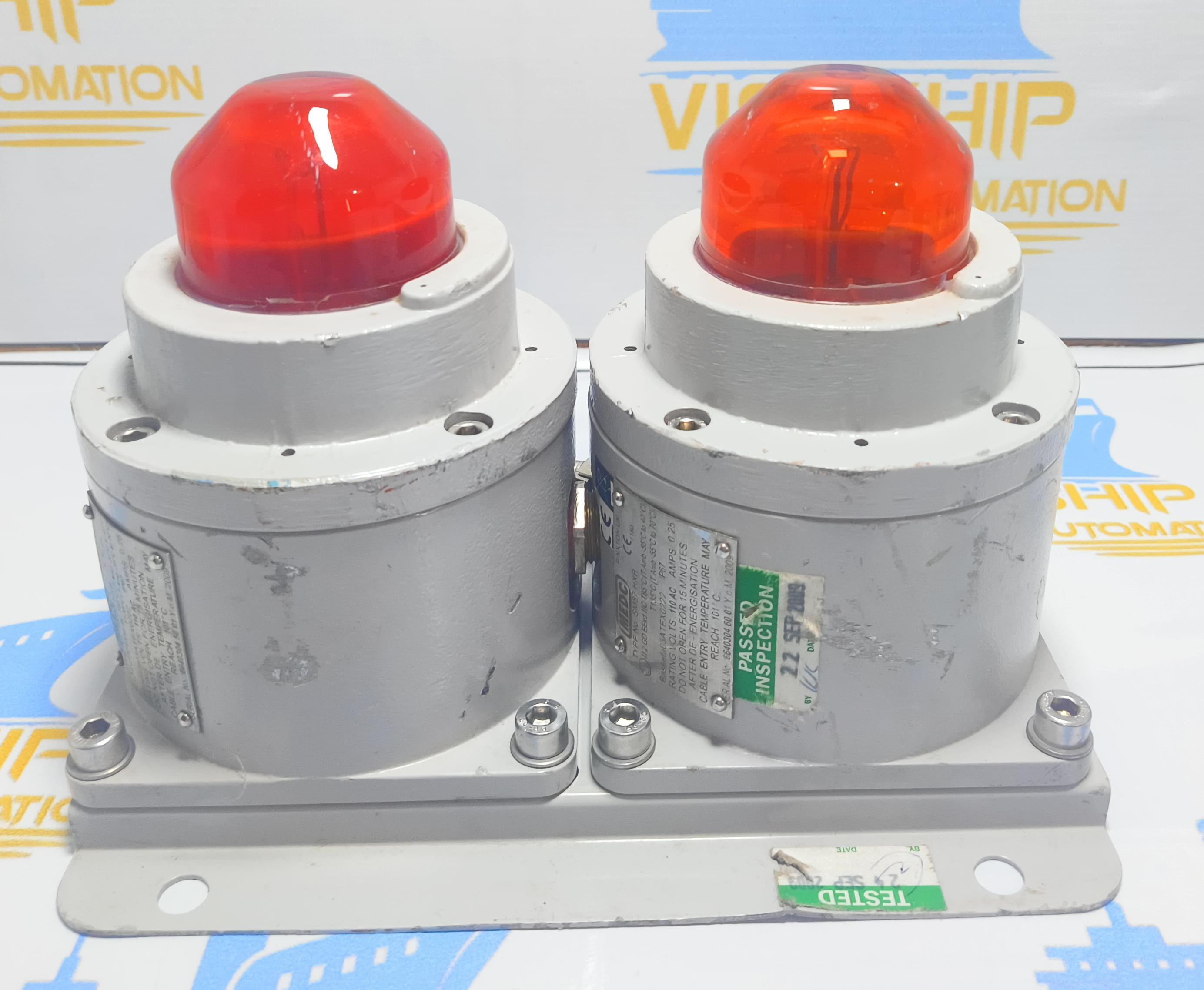 MEDC SM87HXB Joule EX Xenon Beacon Range Hazardous Area Beacon Light RED AND ORANGE  NO 1