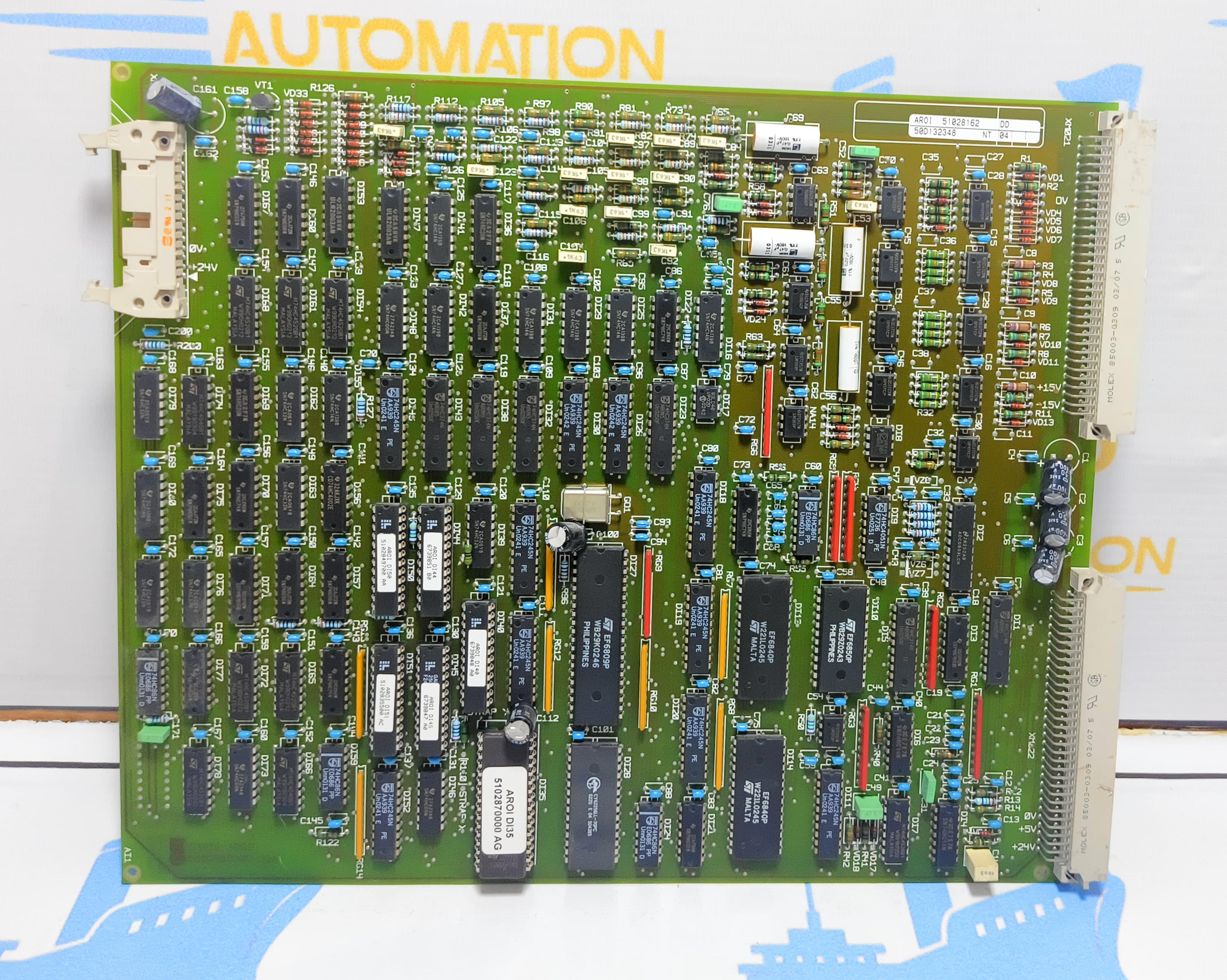 MERLIN GERIN AROI 51028162 DD 50D132348 NT 04 PCB CARD 