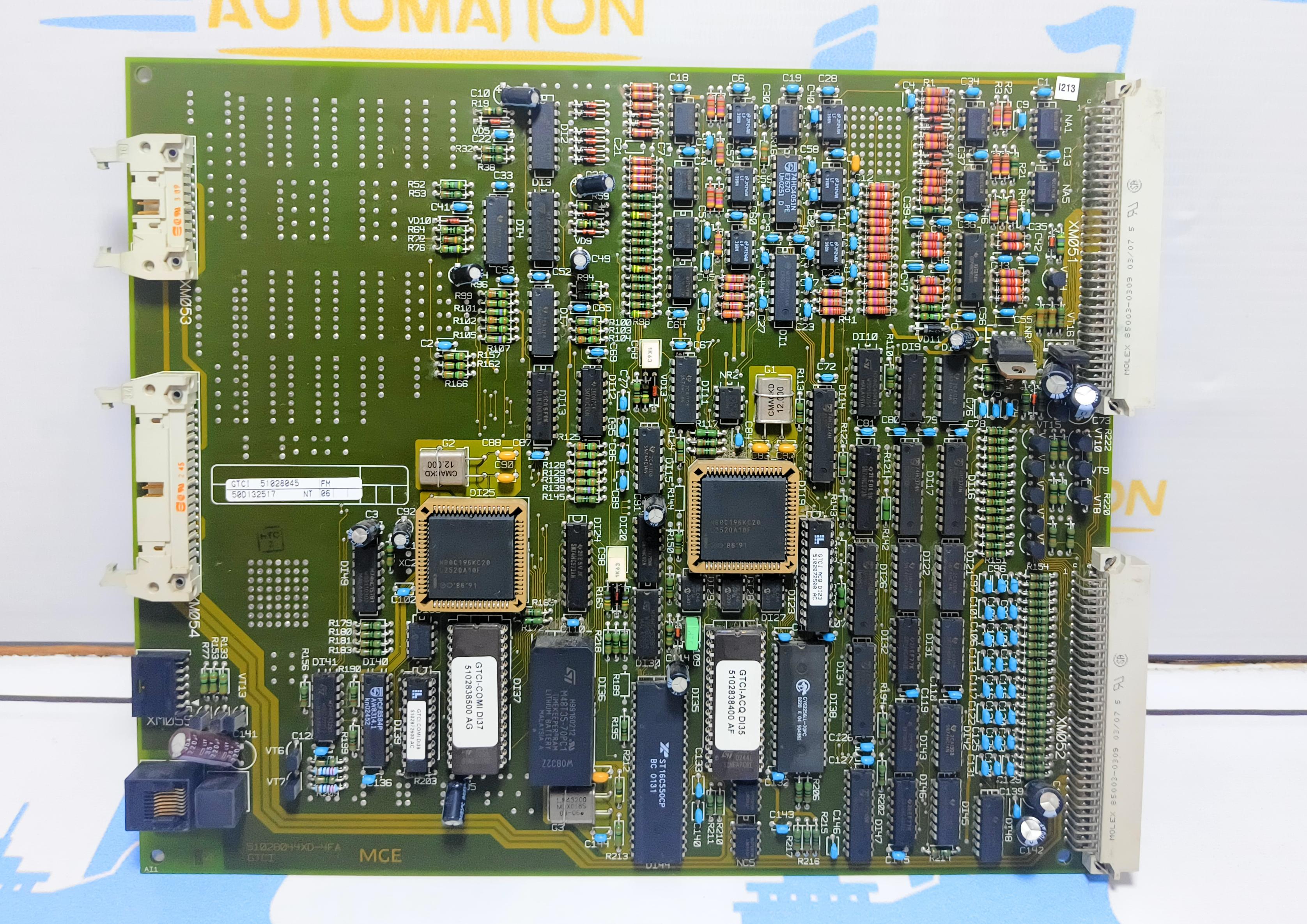MGE 51028044XD-4FA PCB CARD  GTCI 51028045 FM 50D132517 NT 06