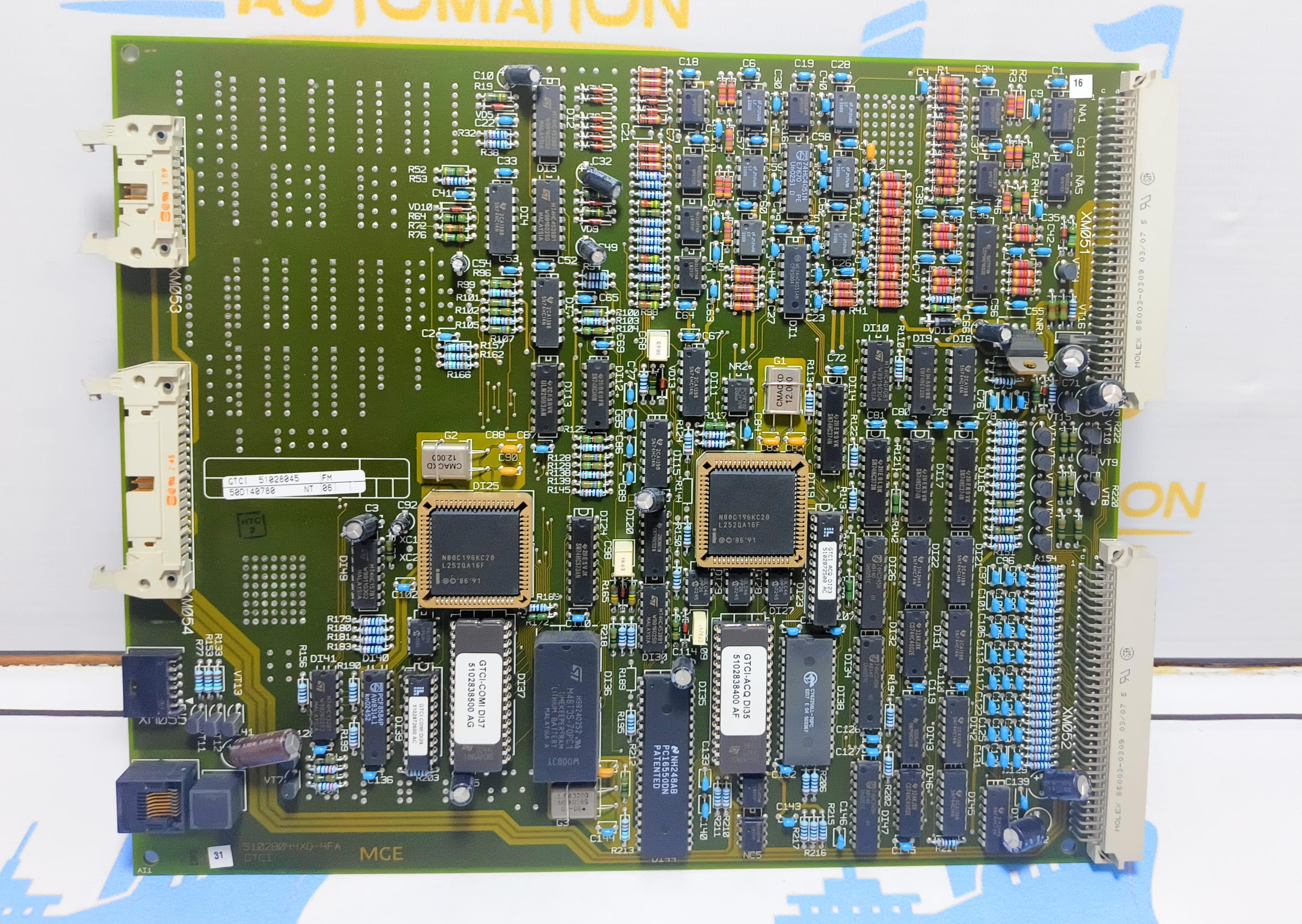 MGE 51028044XD-4FA PCB CARD  GTCI 51028045 FM 50D140780 NT 06