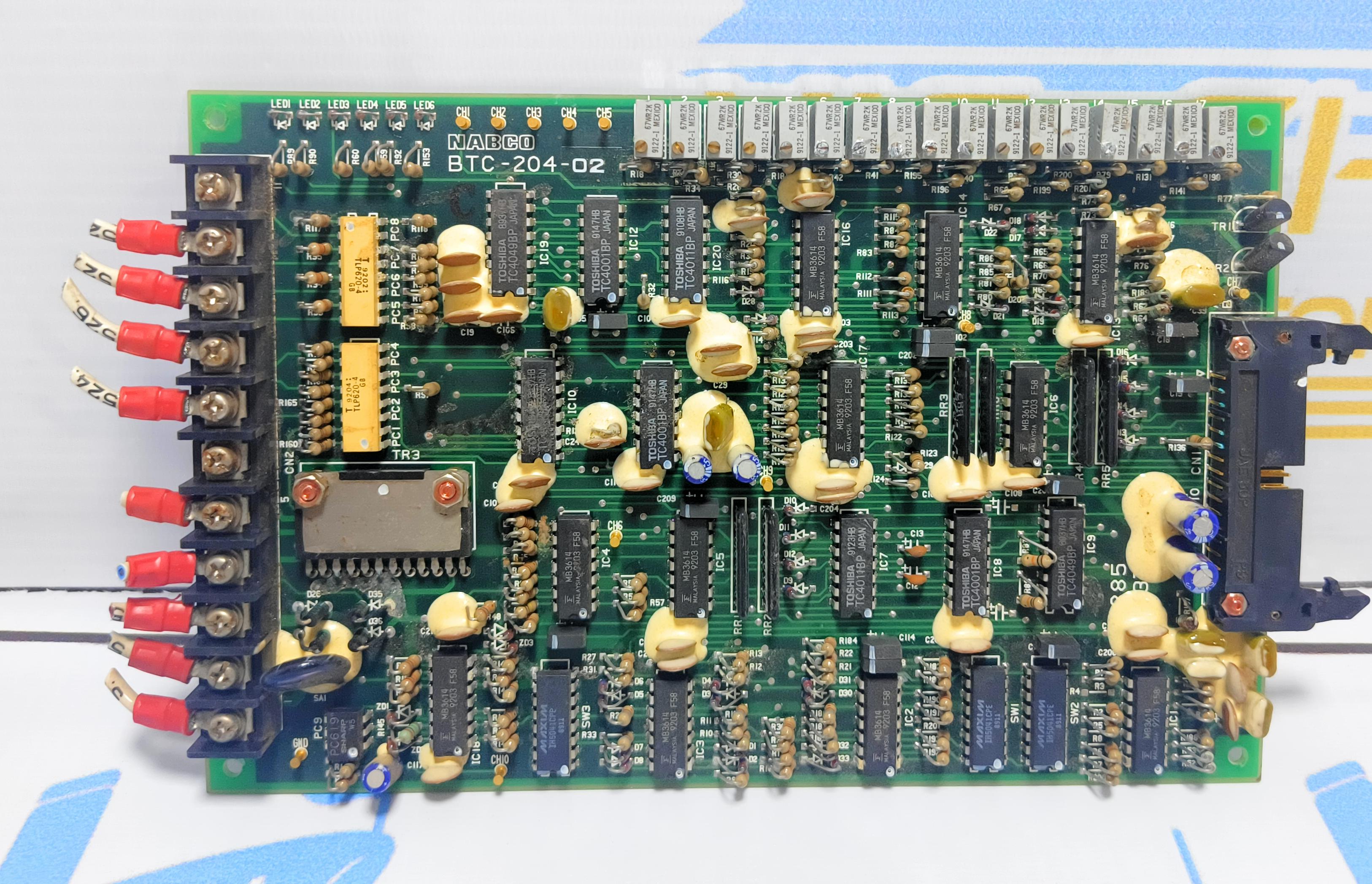 NABCO BTC - 204 - 02 PCB CARD