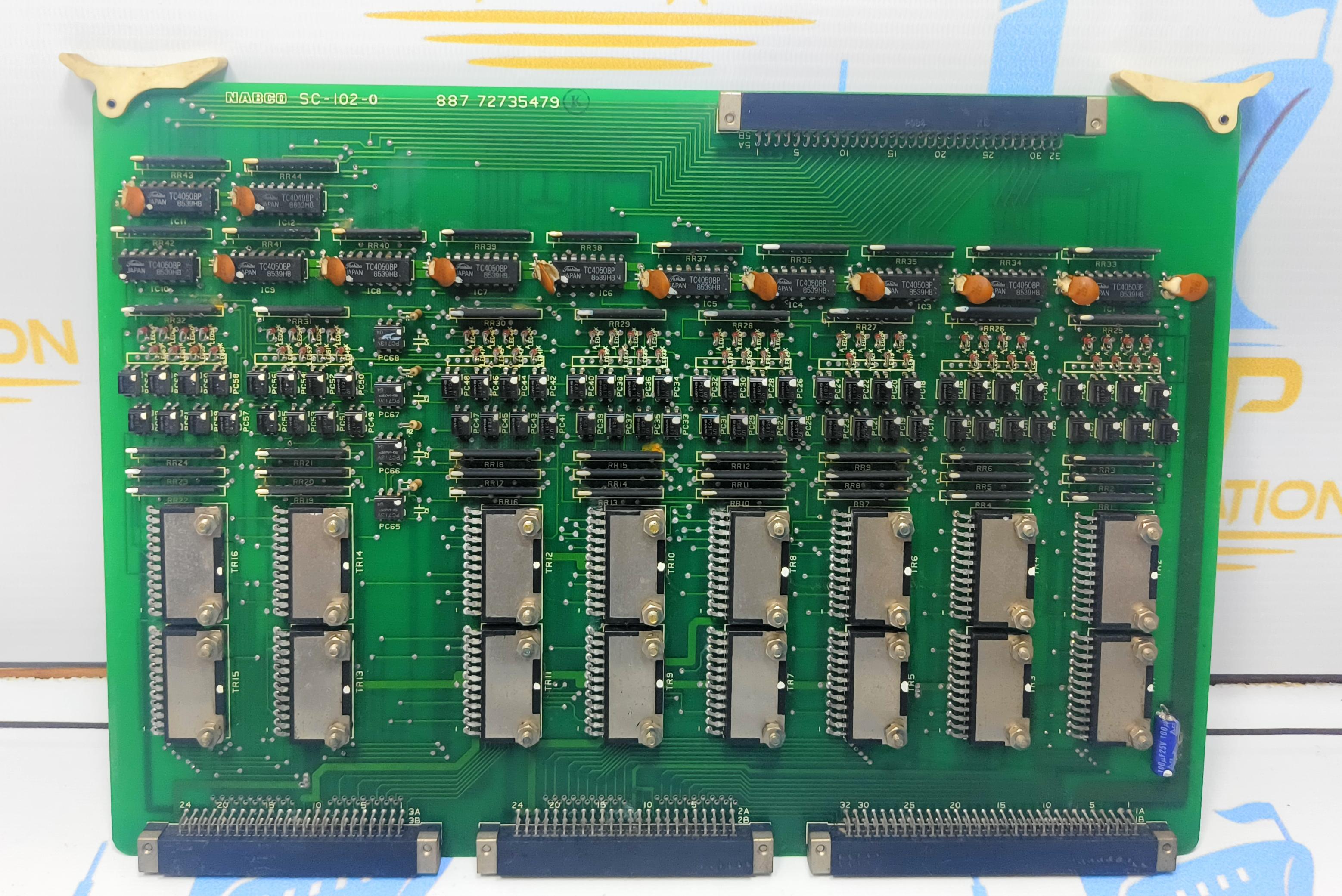 NABCO  SC - 102 - 0 PCB CARD 887 72735479