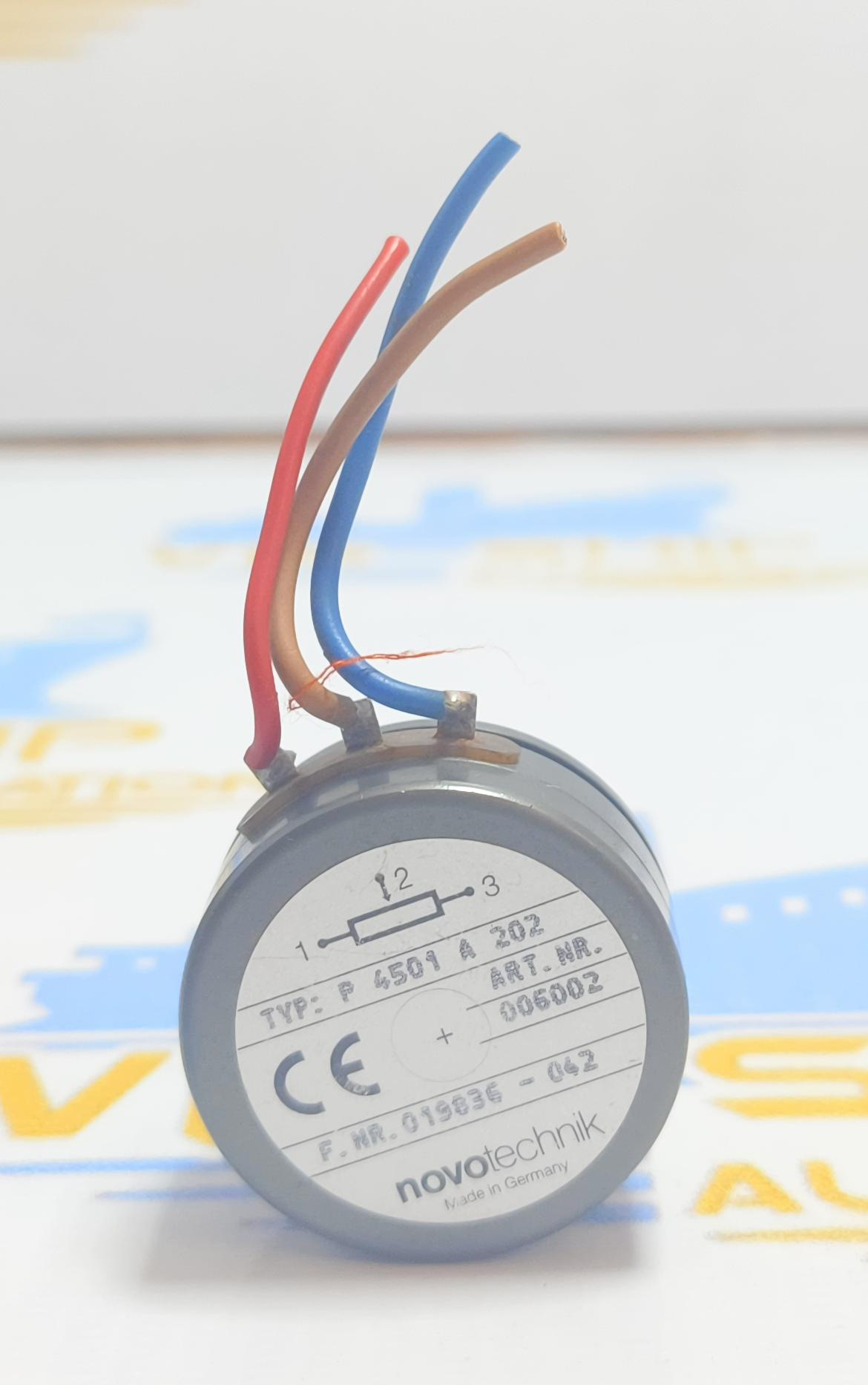 NOVOTECHNIK TYPE : P4501  A 202   POTENTIOMETER ART NR: 006002 F.NR. 019836-042