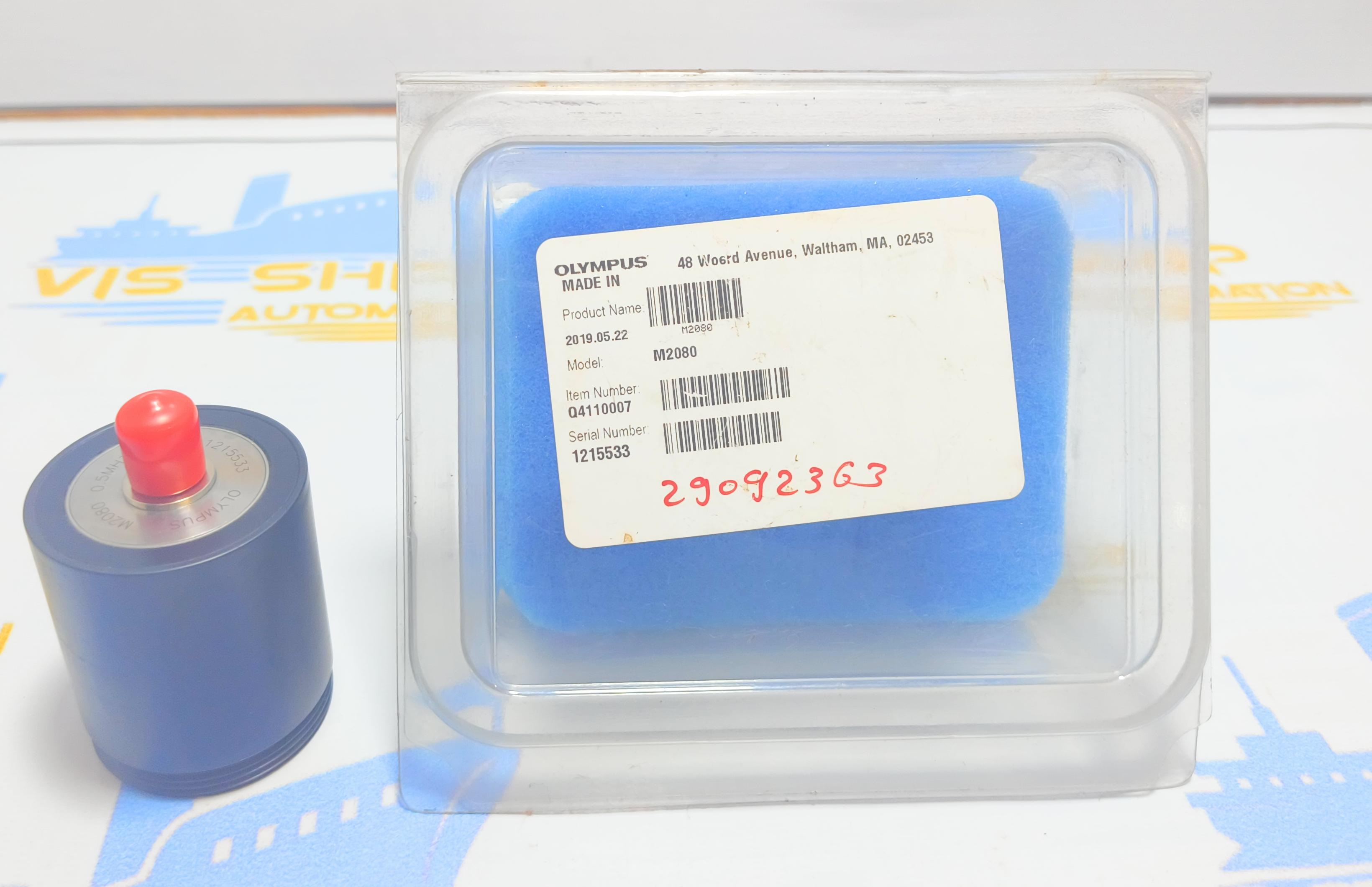 OLYMPUS M2080 GAUGE FLAW DETECTION PROBE PART ID : U8415001 SER NO : 1215533