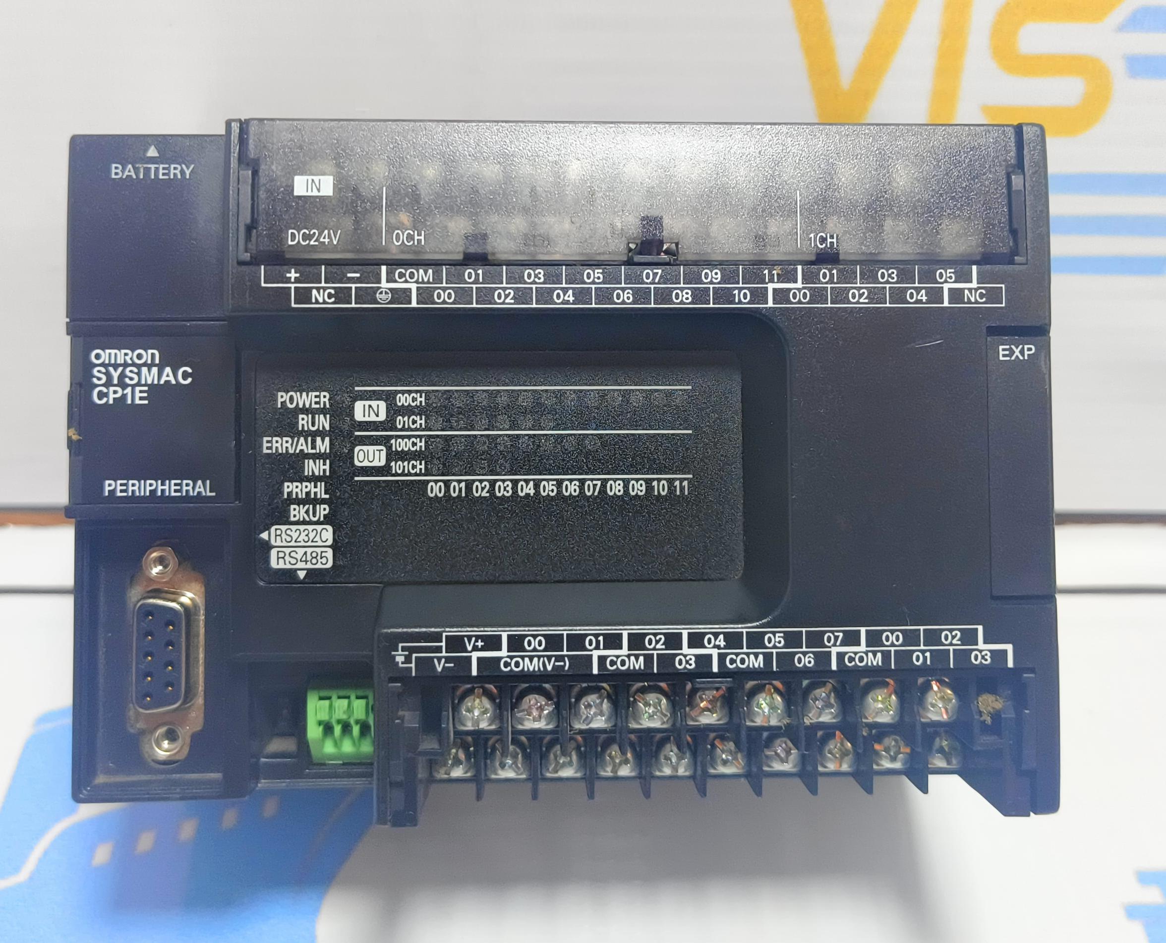 OMRON CP1E-N30SDT-D PLC CONTROLLER Lot No : 10218M 