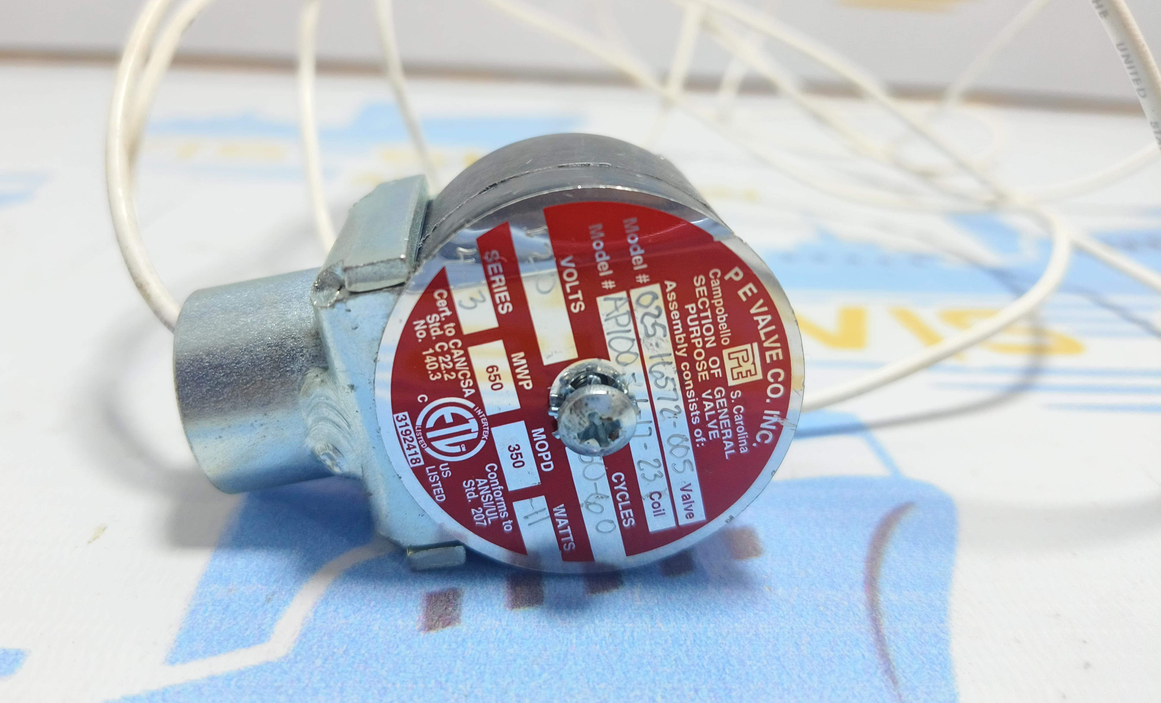 PE VALVE 025/6572-005 Valve AP100-1-17-23 Coil