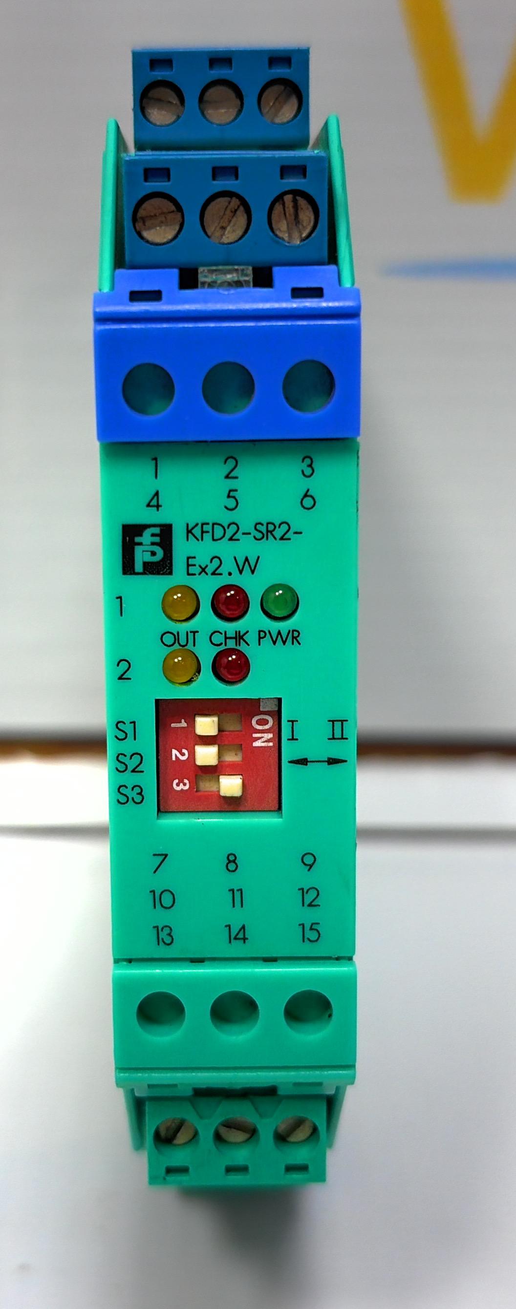 PEPPERL+FUCHS KFD2-SR2-Ex2.W SWITCH AMPLIFIER . PART NO  : 132960 (10446512606495)