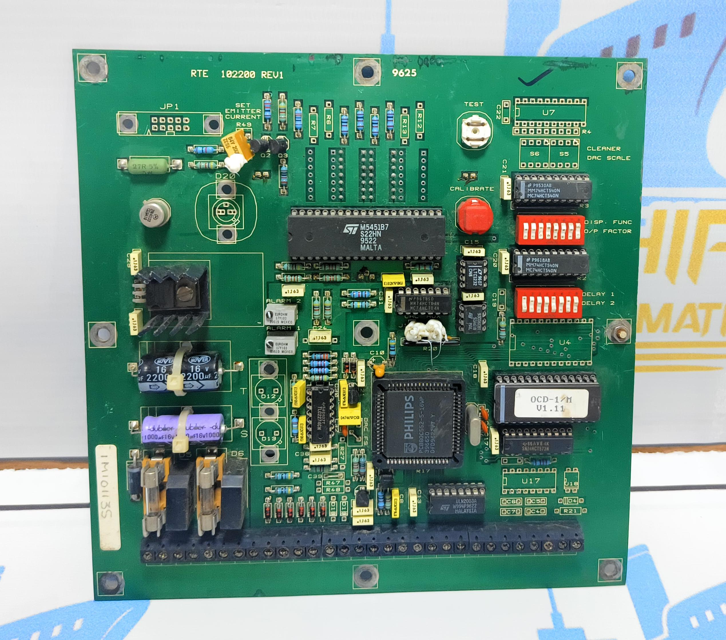 RTE 102200 REV.2 PCB CIRCUIT BOARD