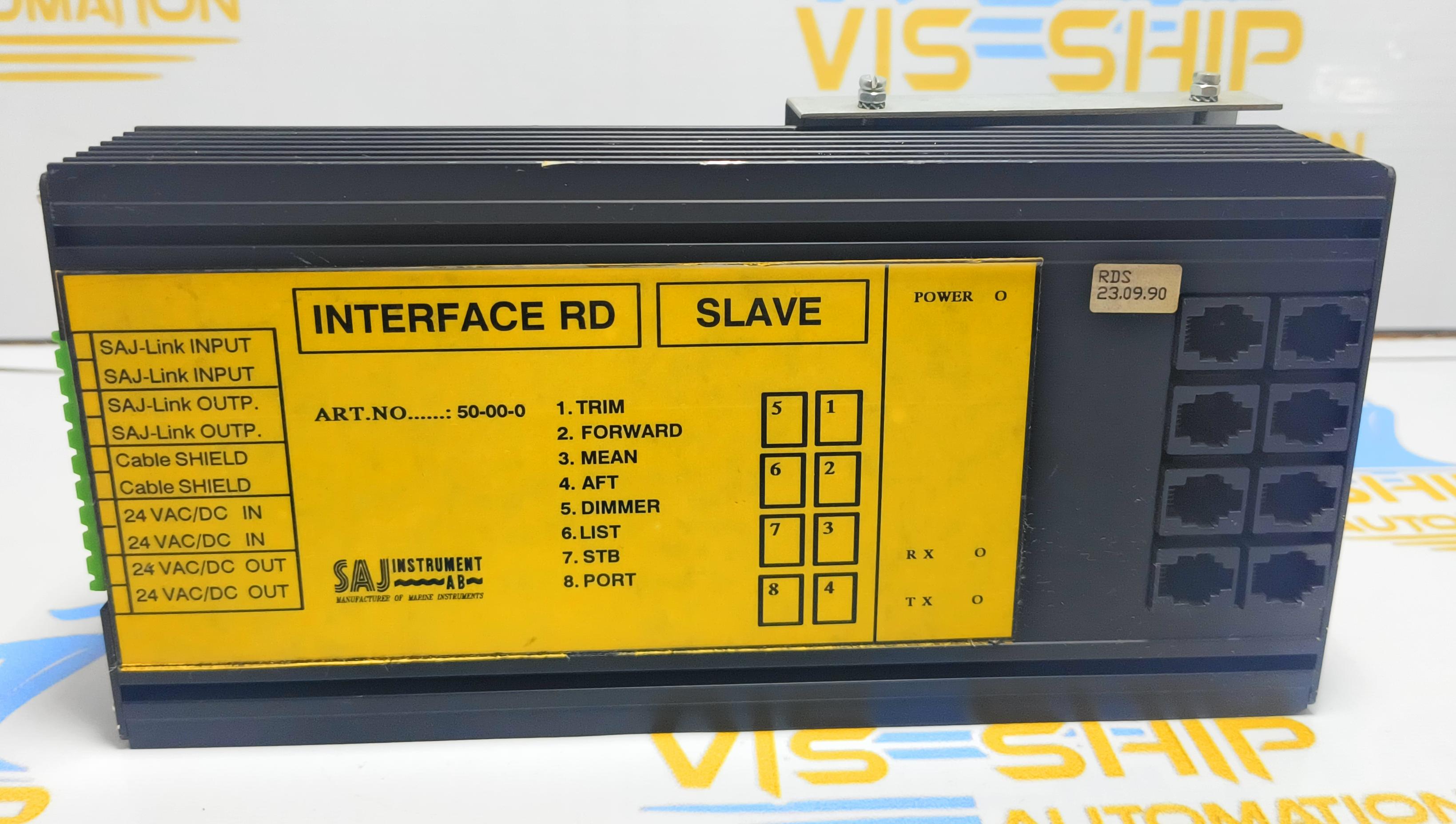 SAJ Instrument 50-00-0 Interface RDS 23.09.90