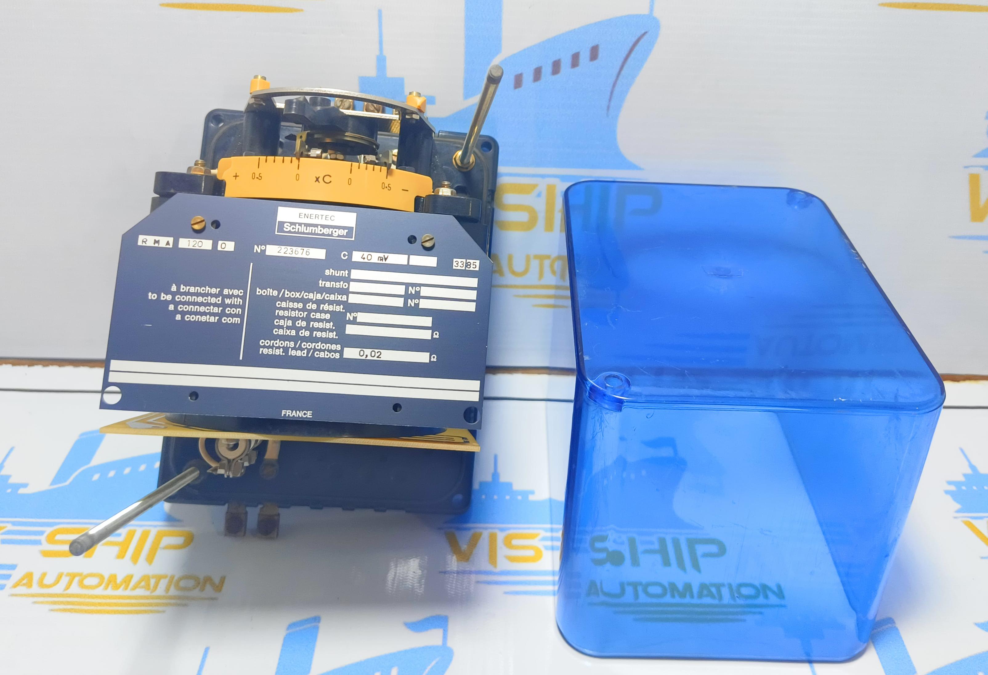 SCHLUMBERGER RMA 120 NO : 223676  Shunt Transformer Widerstand Kiste